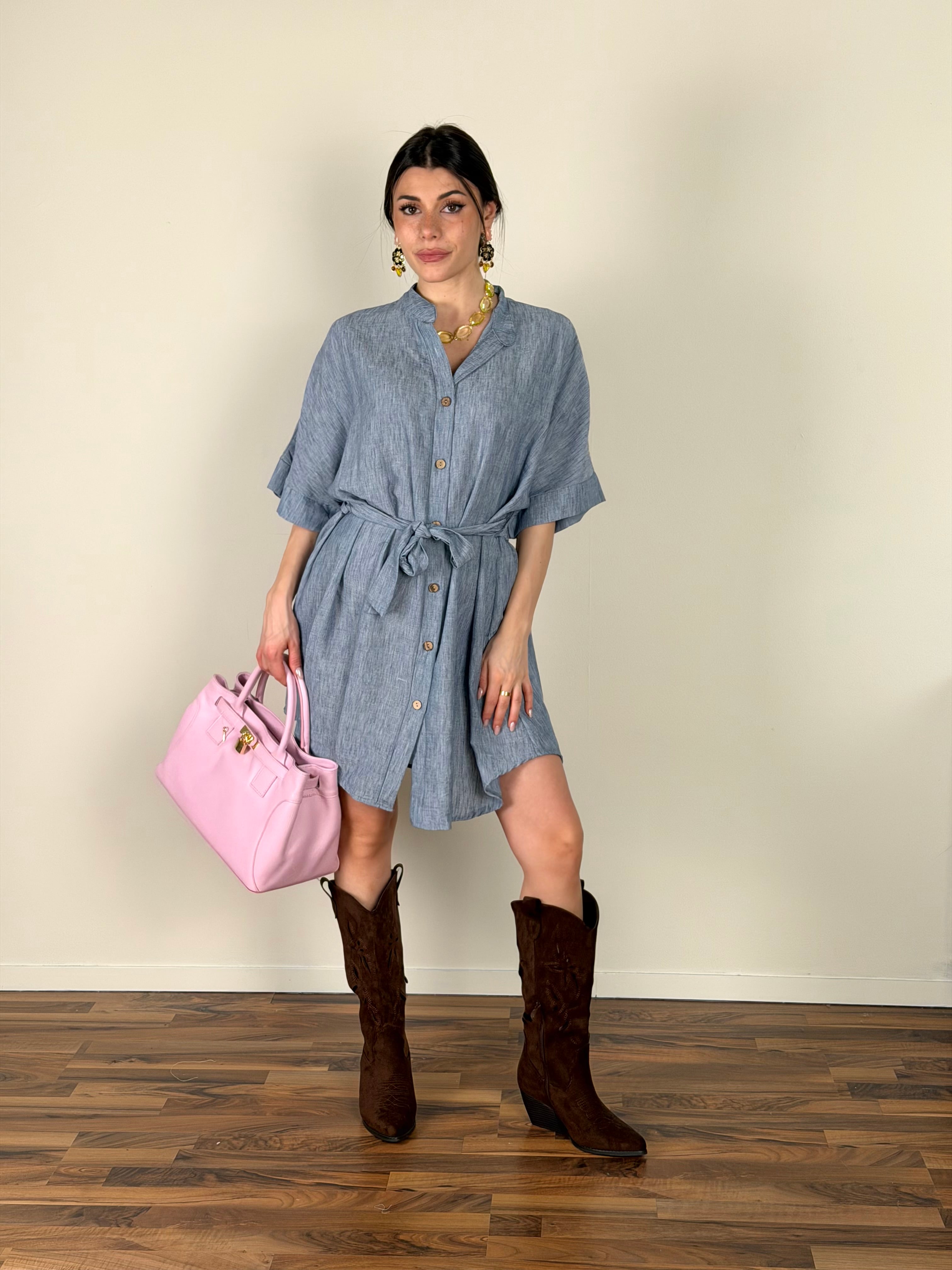 Abito Sharon blu