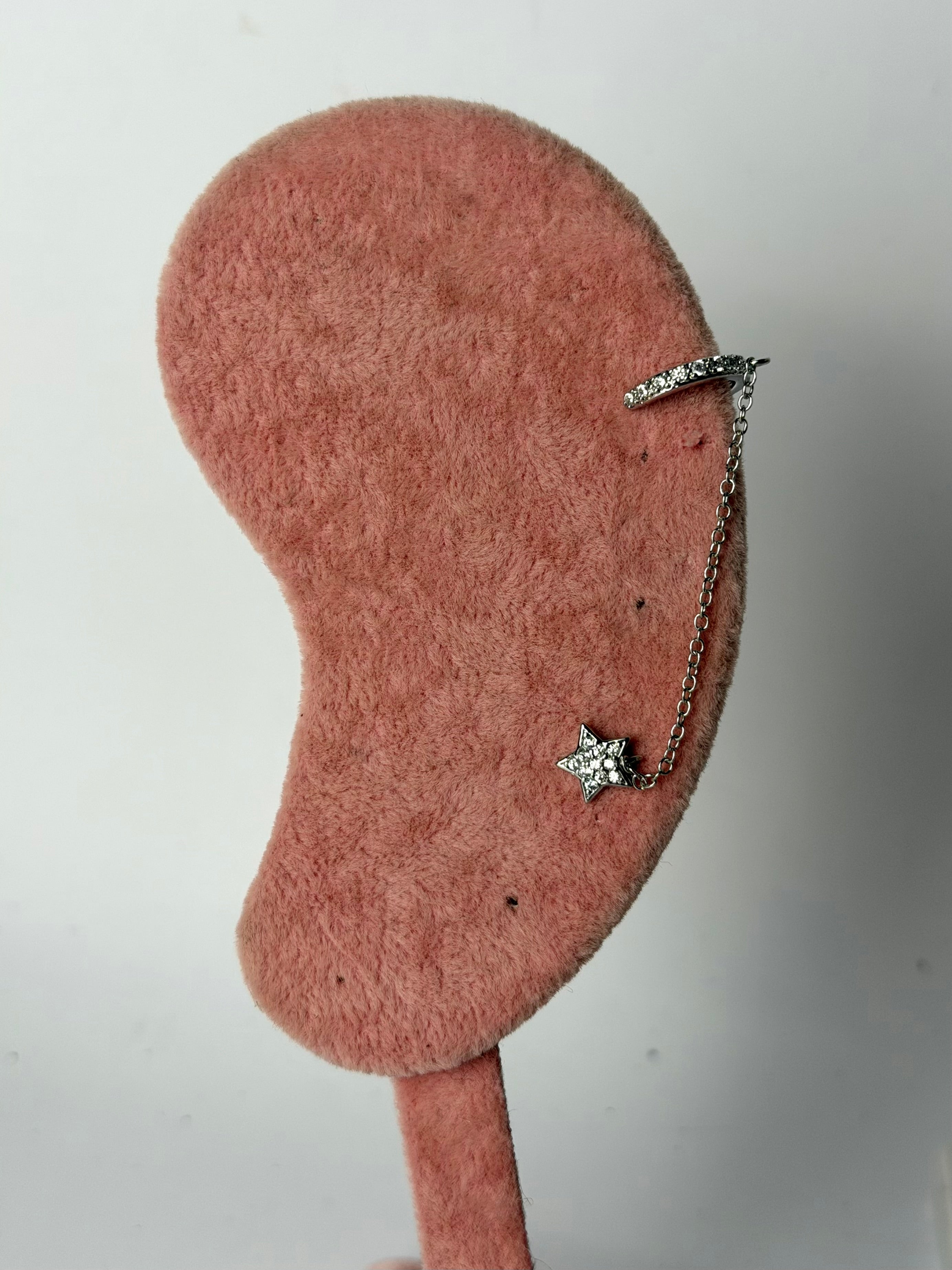 Orecchini + Earcuff stella - 2 colori