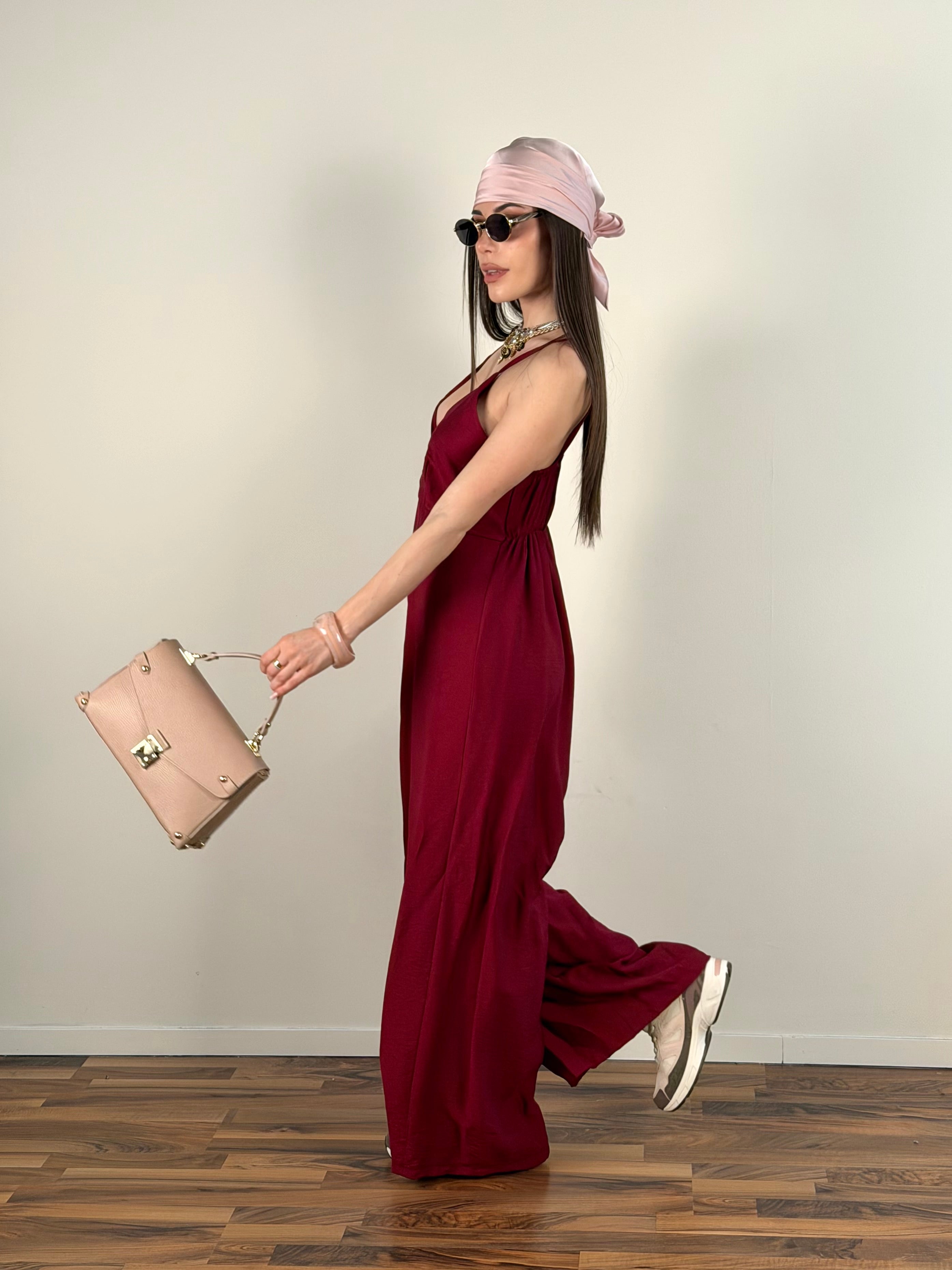Tuta Cora bordeaux
