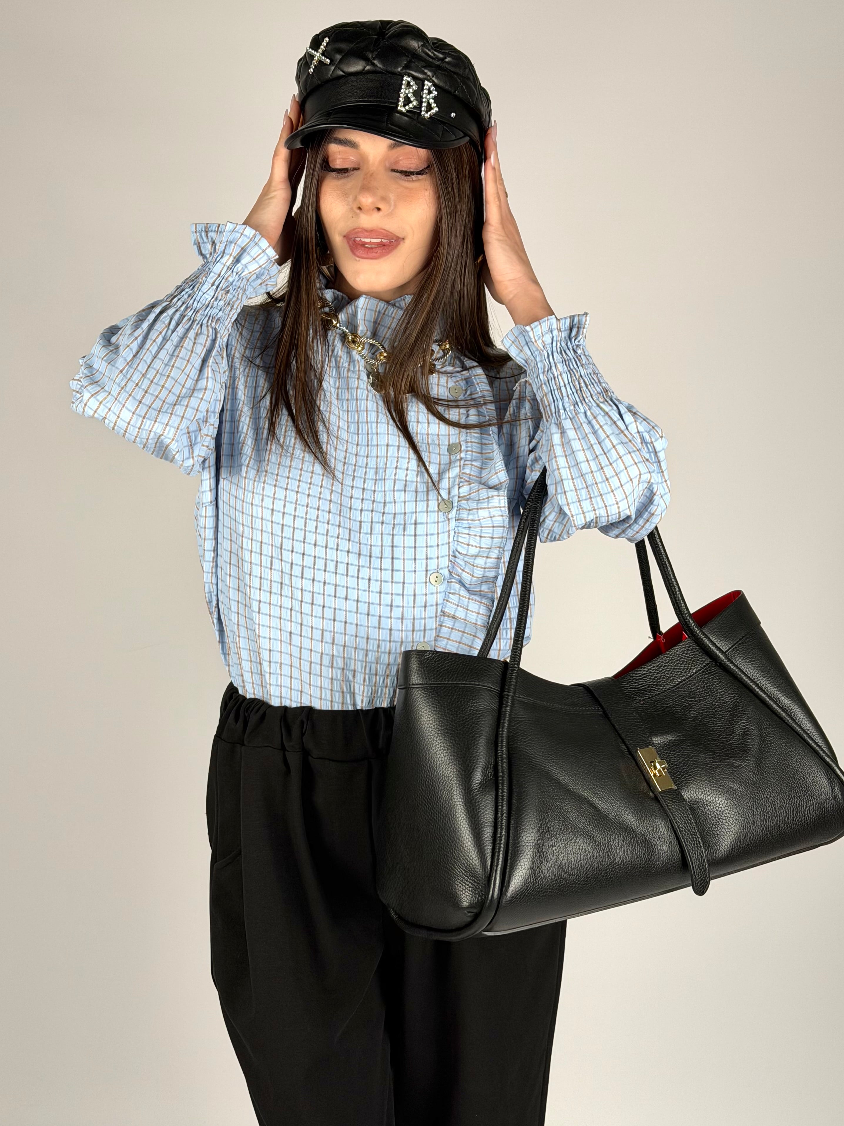 Camicia Angelina celeste