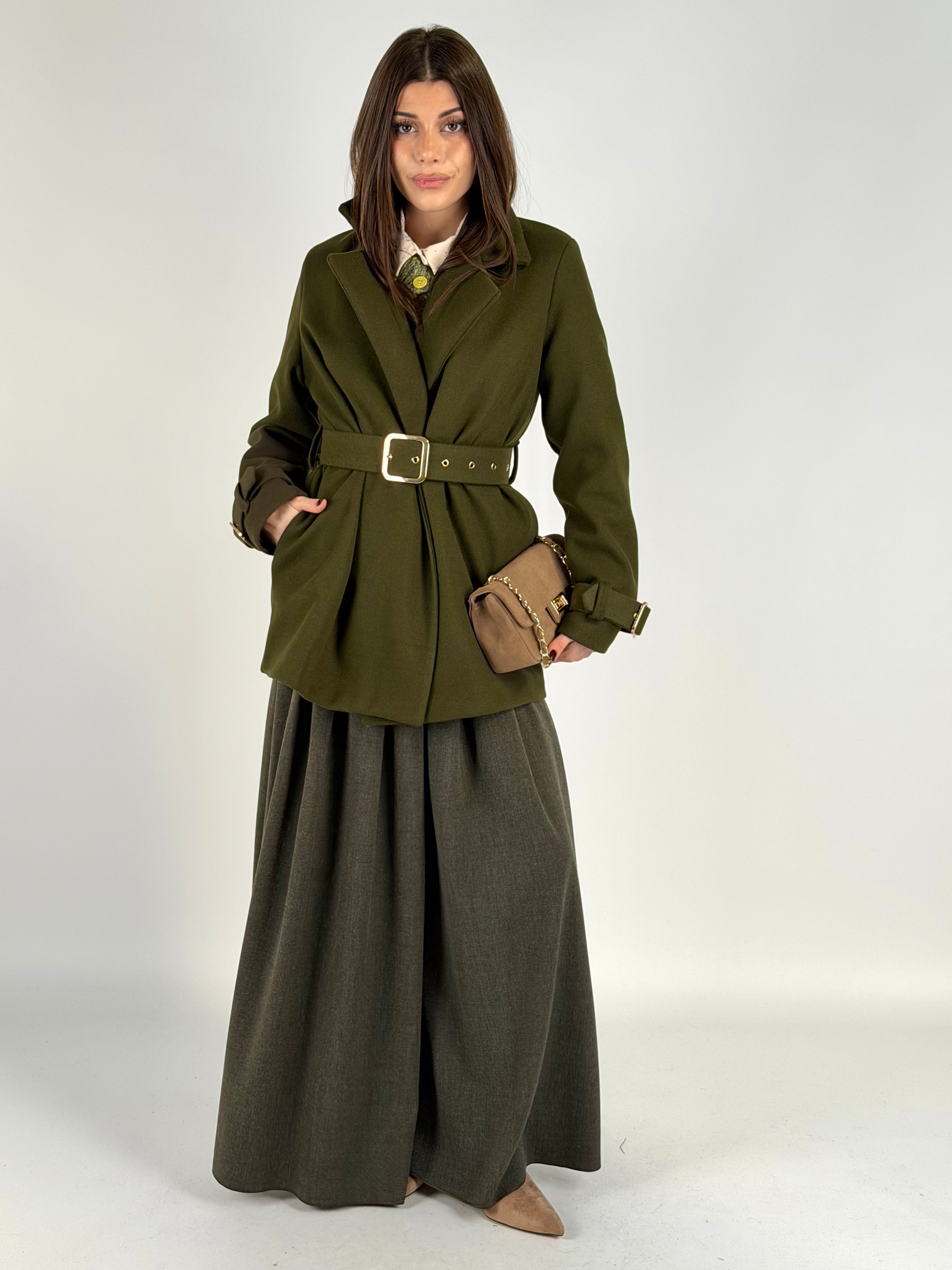 Cappotto Dorotea verde