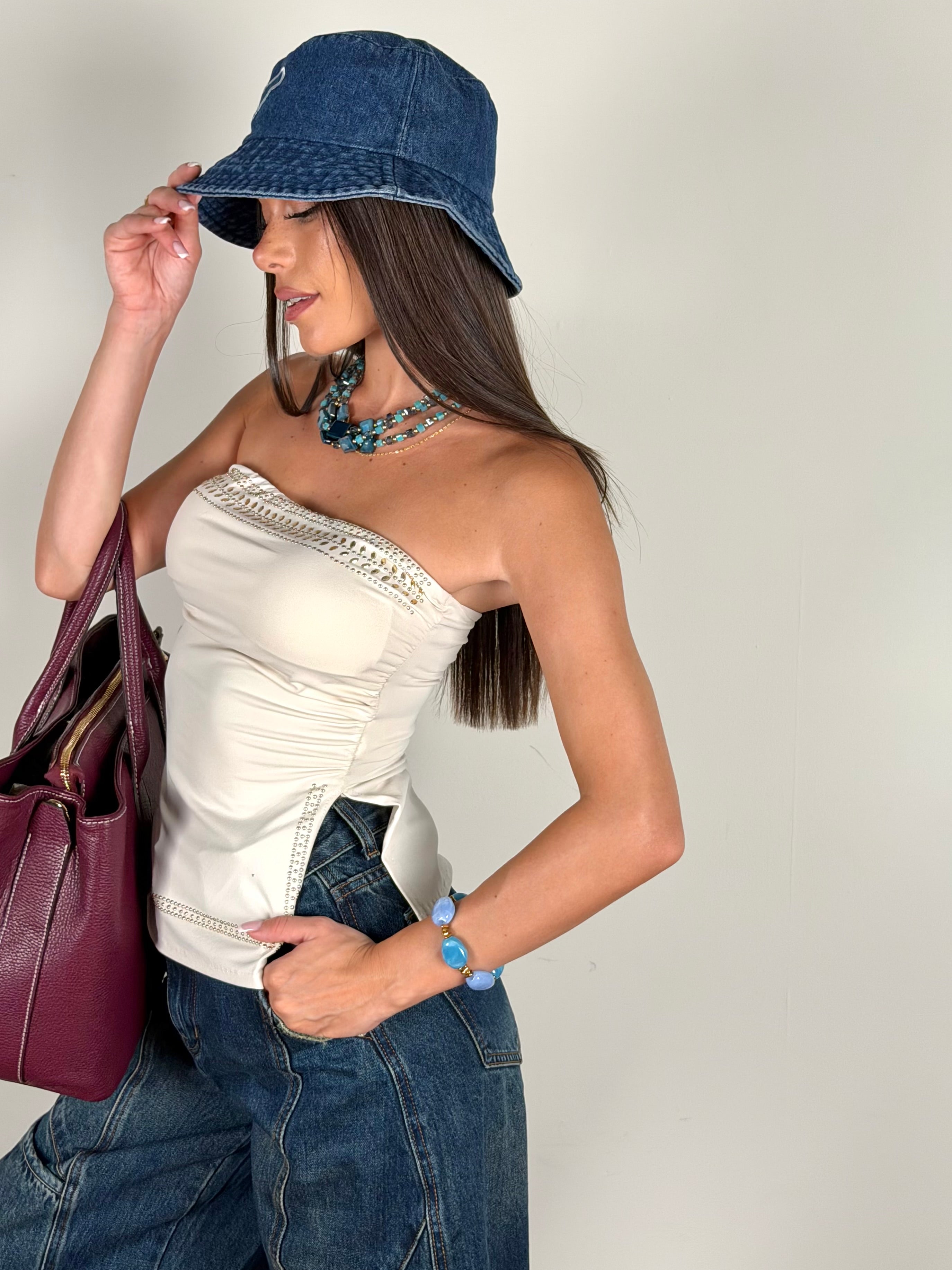 Top Vera beige