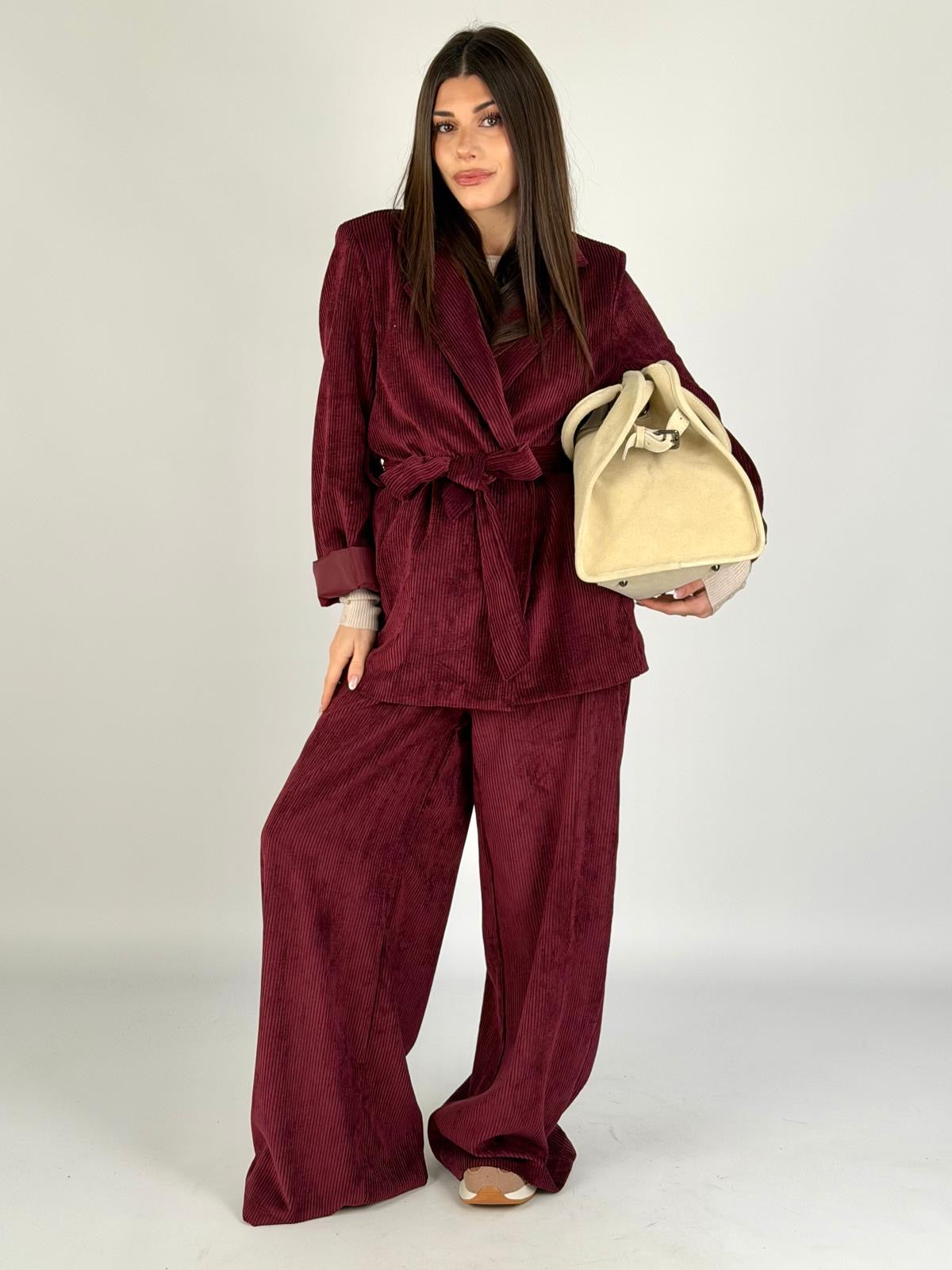 Completo Laura bordeaux