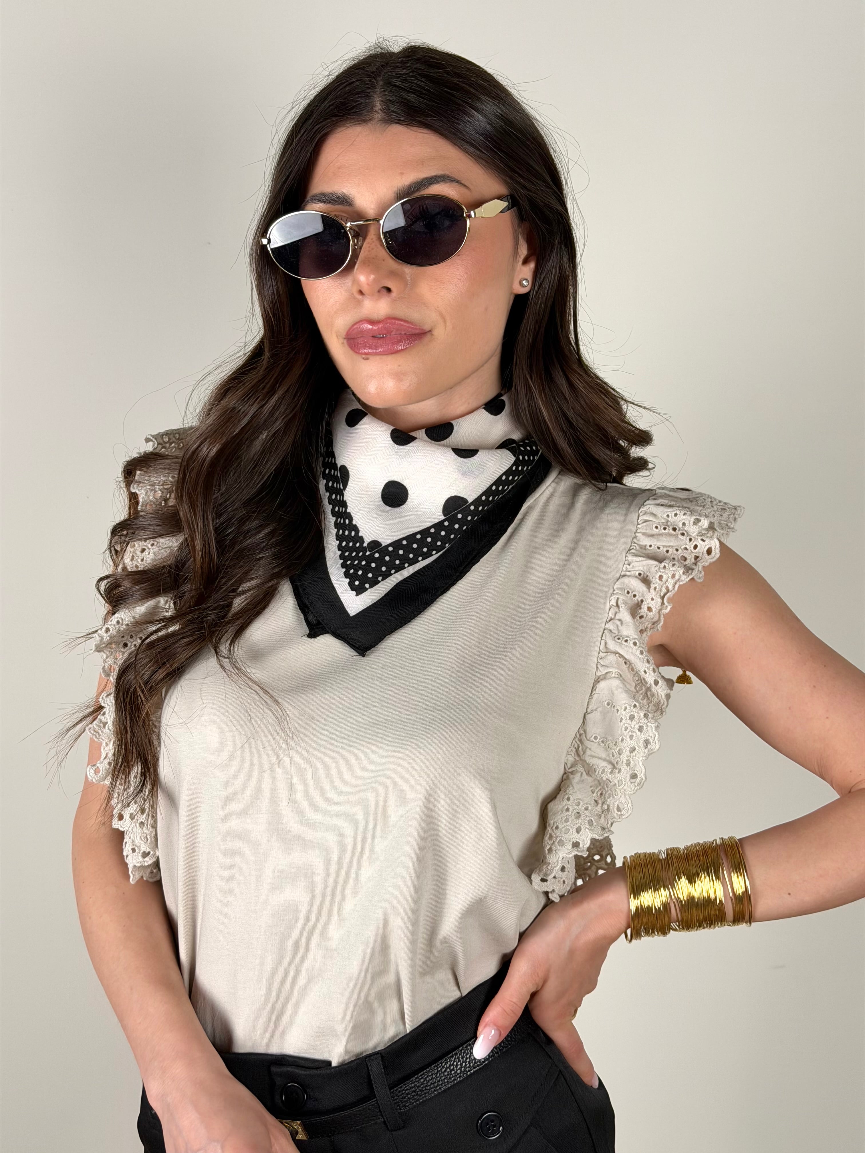 T-shirt Florence beige