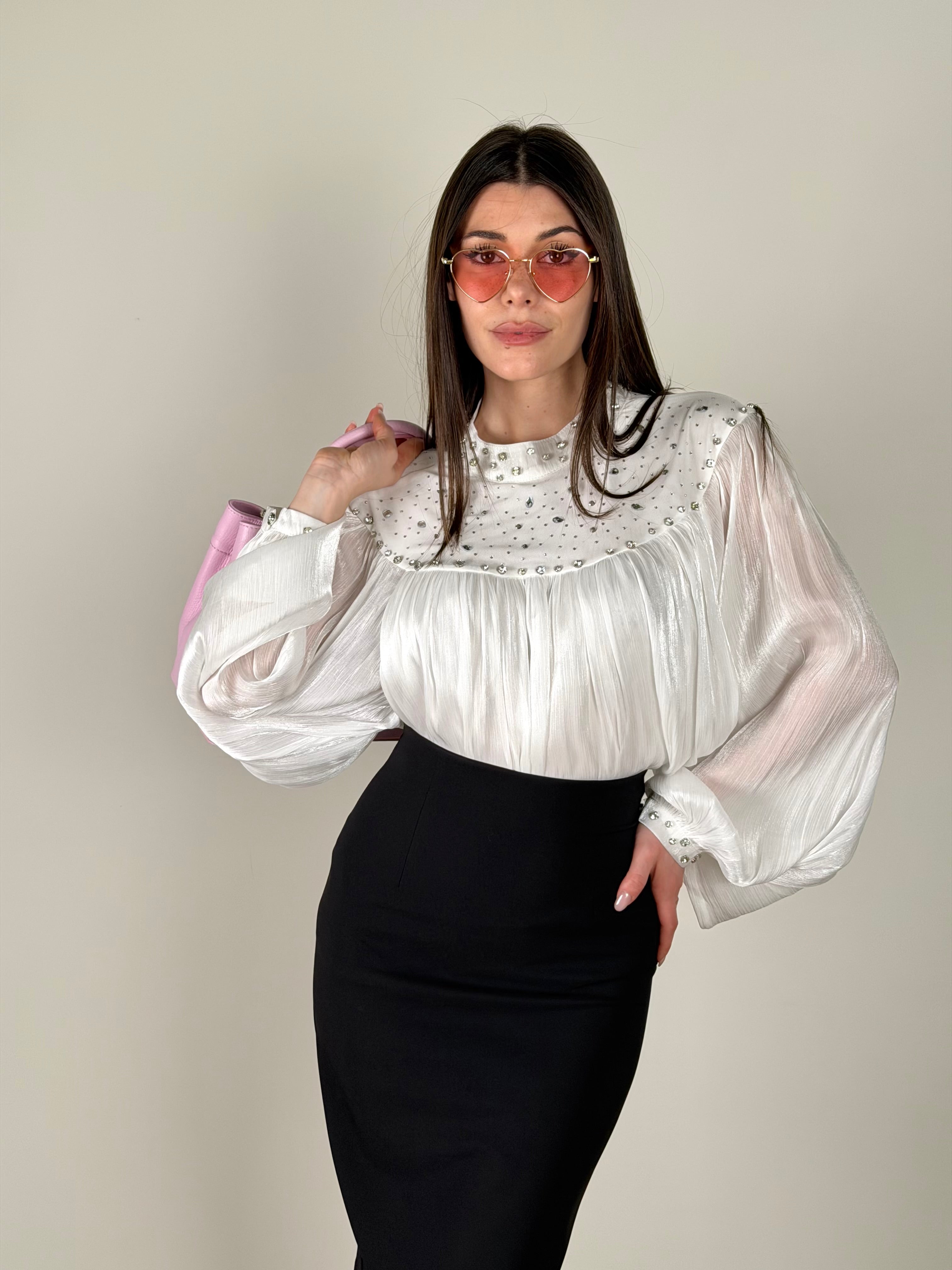 Camicia vanity bianco