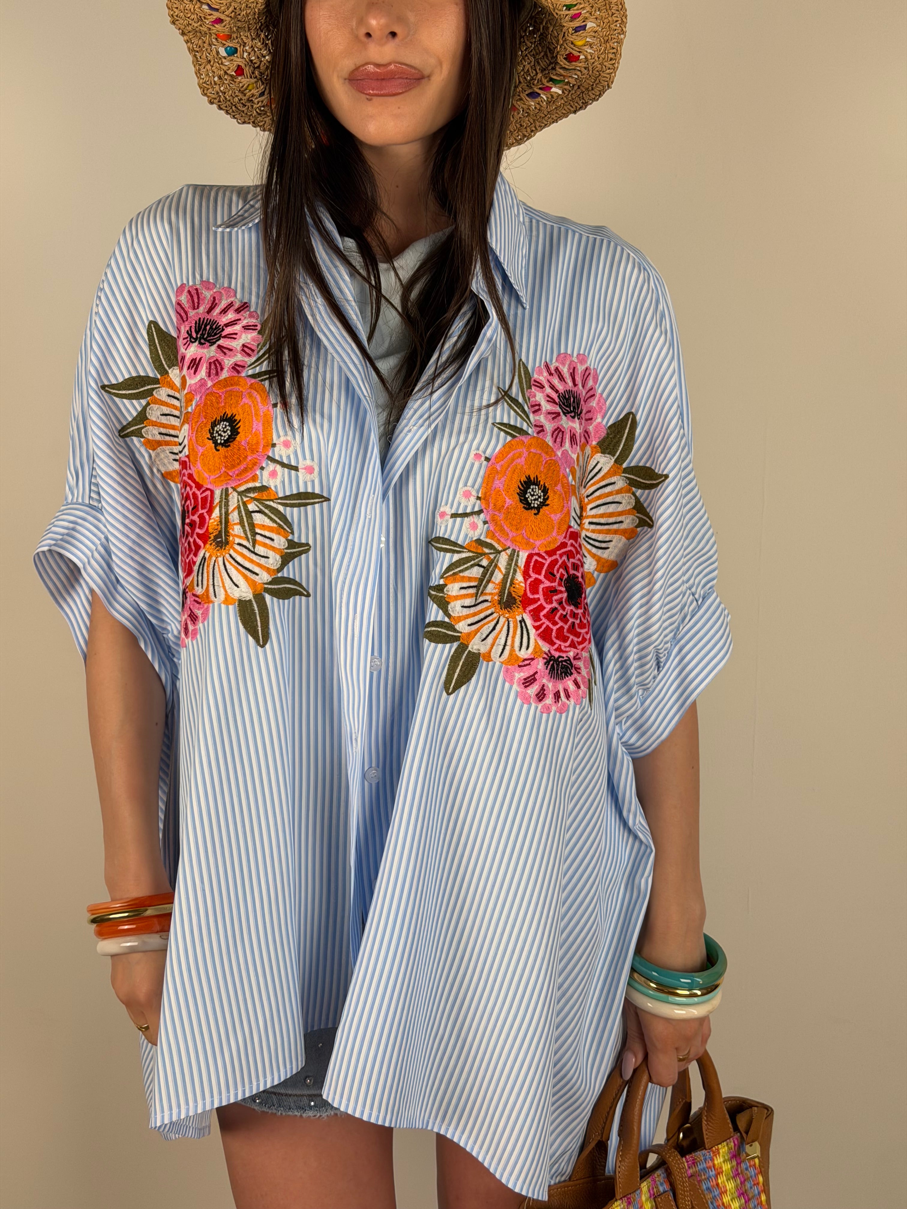 Camicia Brooklyn celeste