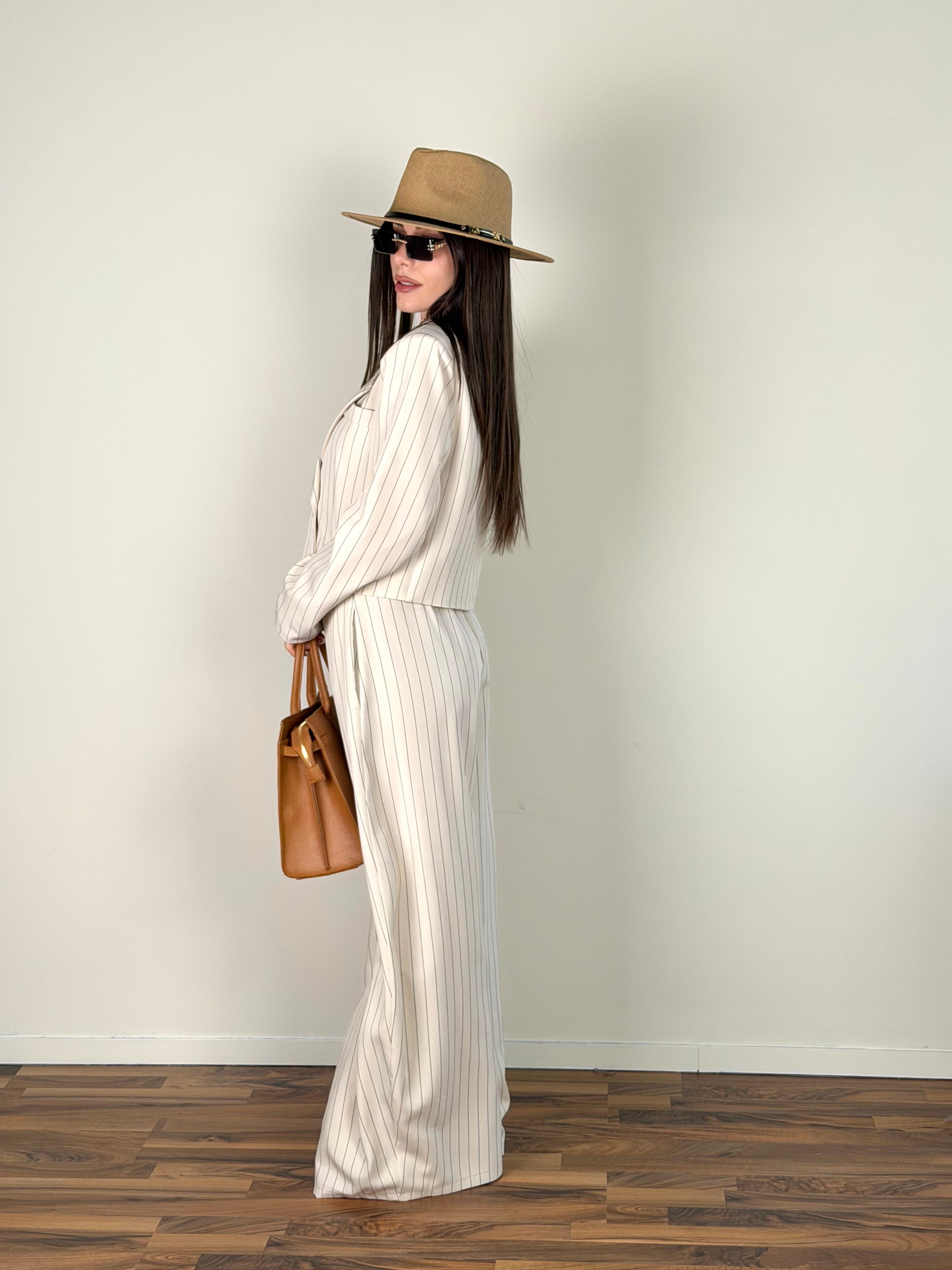 Completo Twin beige
