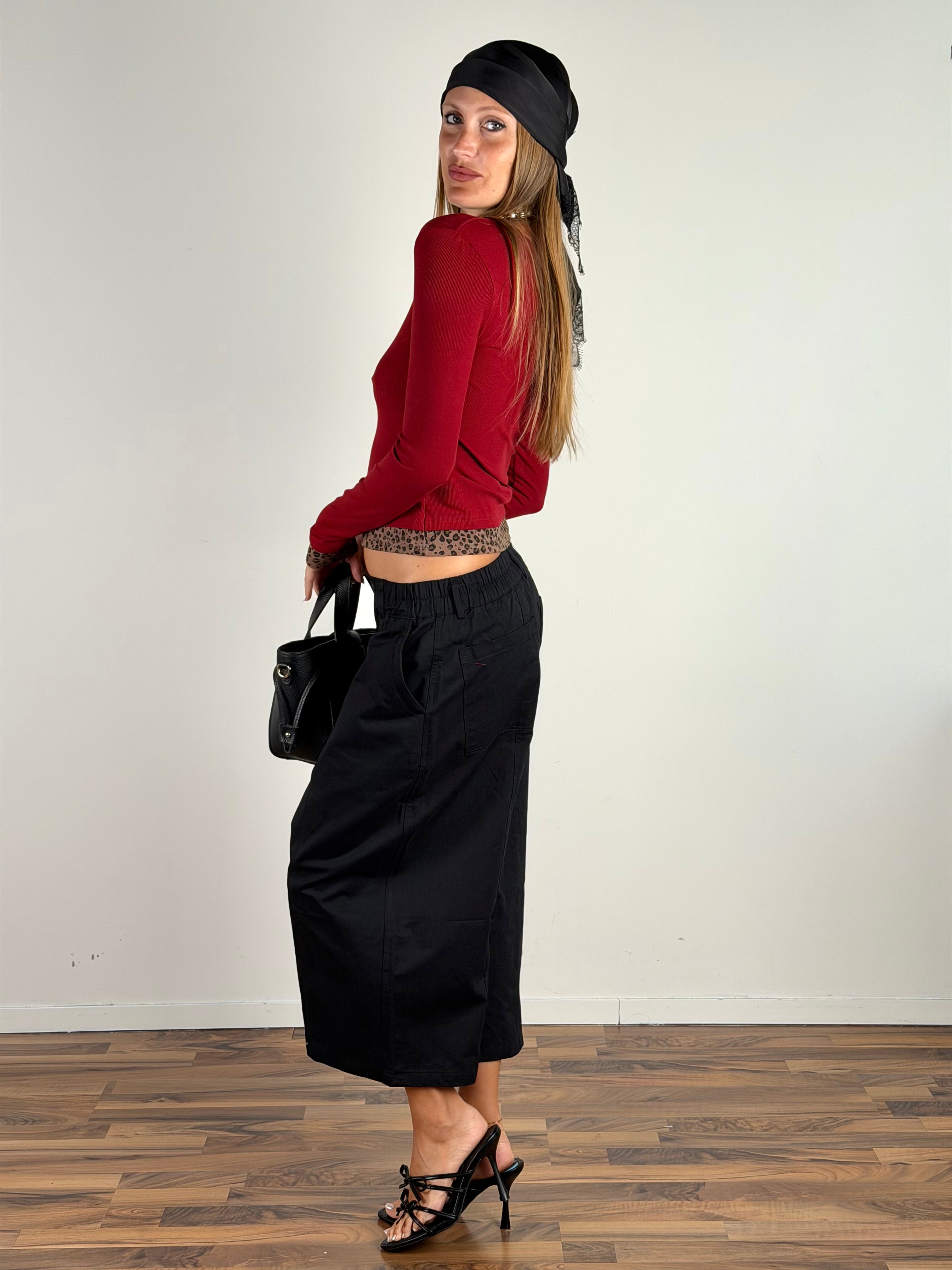 Maglia Jasmine bordeaux