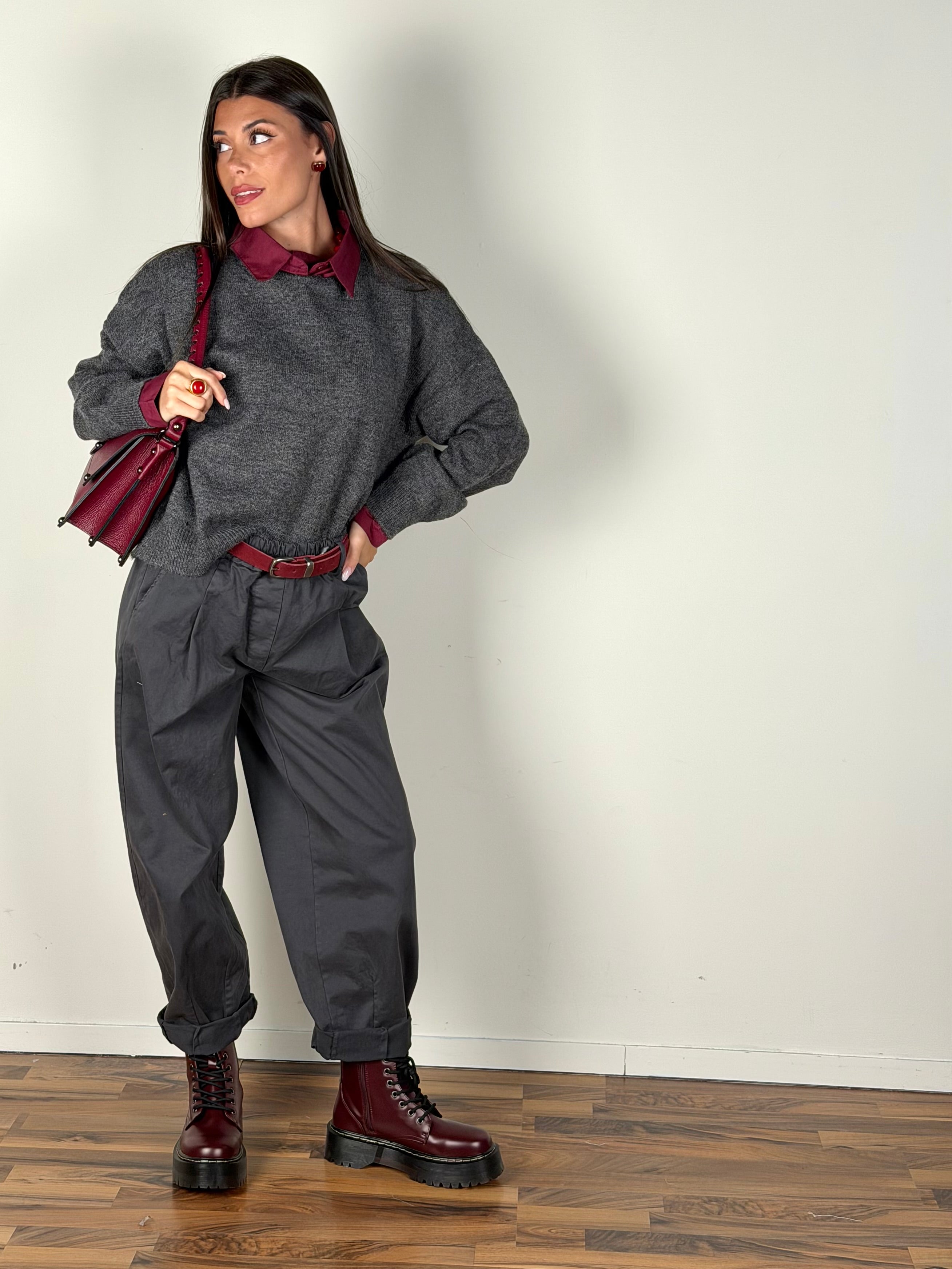 Maglia Clelia grigio