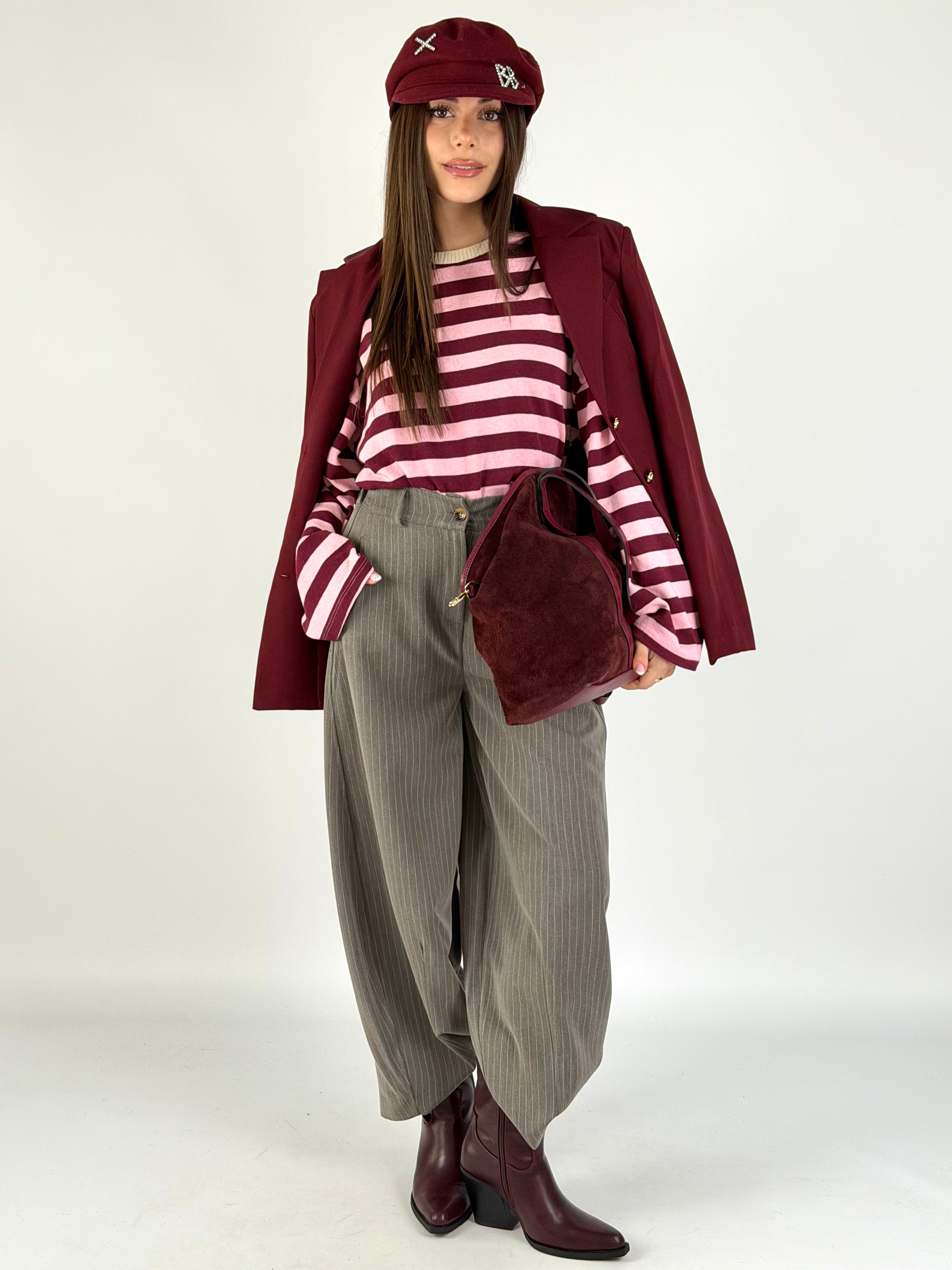 Pantalone Iris grigio