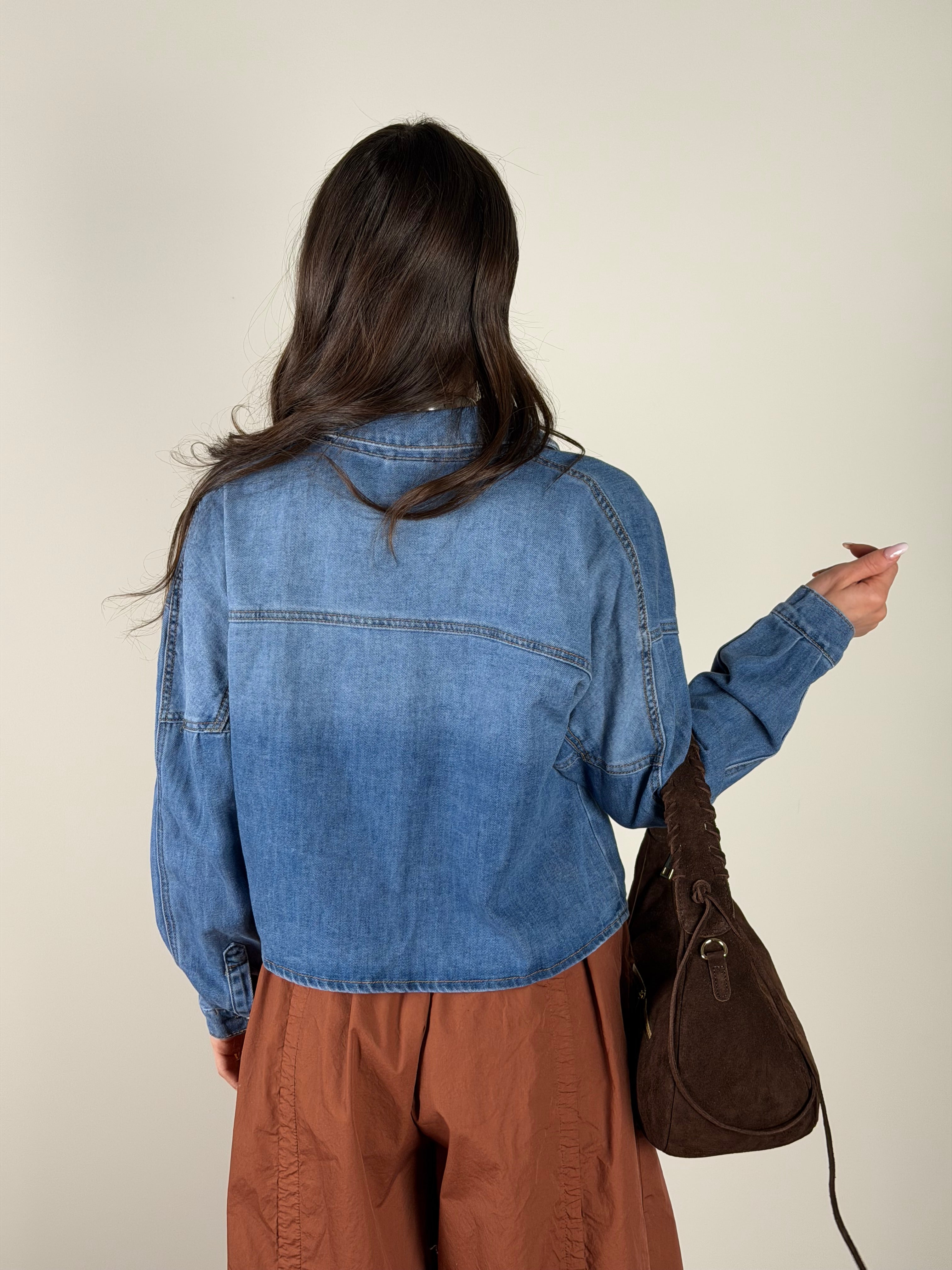 Giubbino jeans Cleo