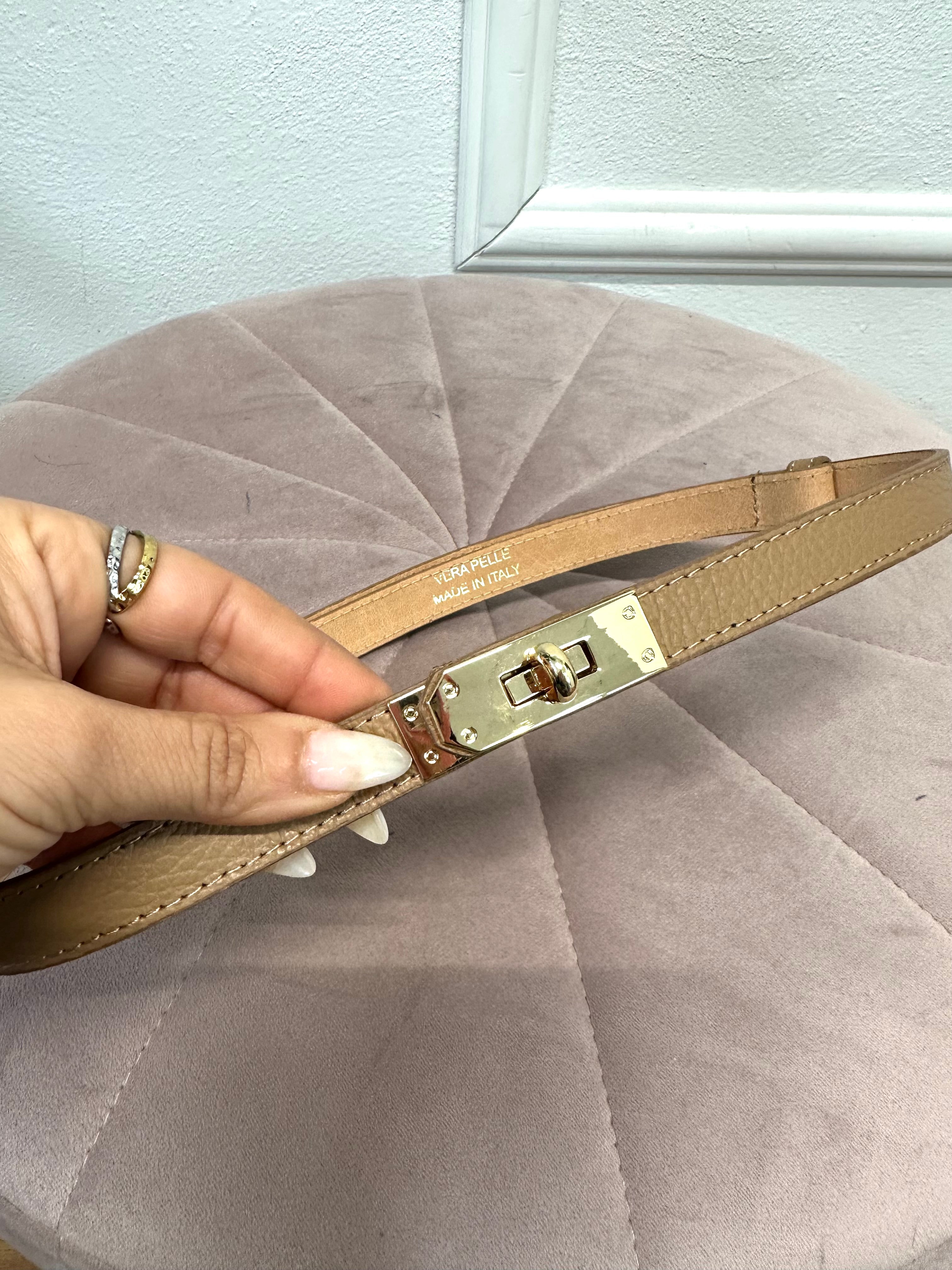 cintura Hermosa vera pelle