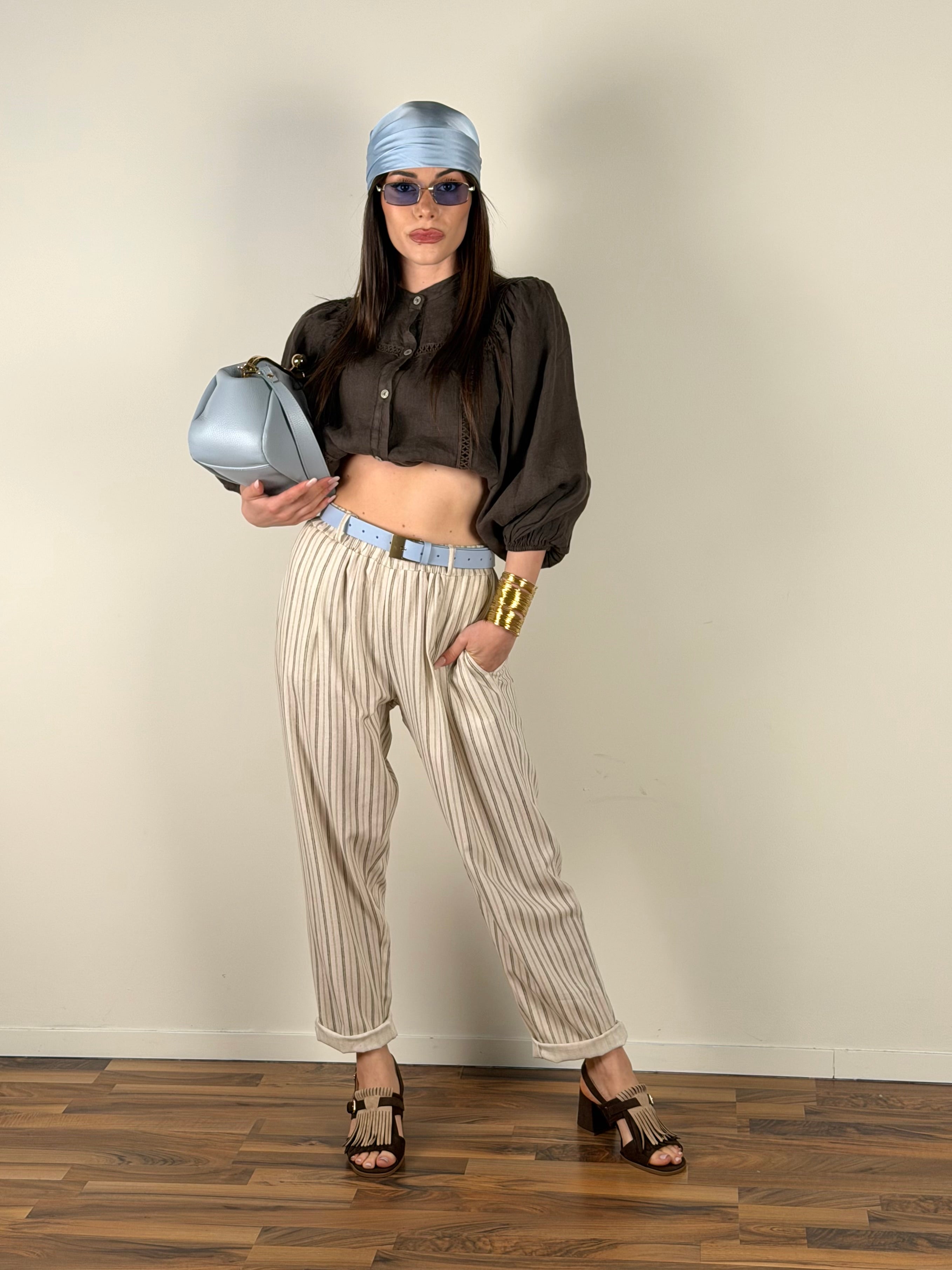Pantalone Madrid beige