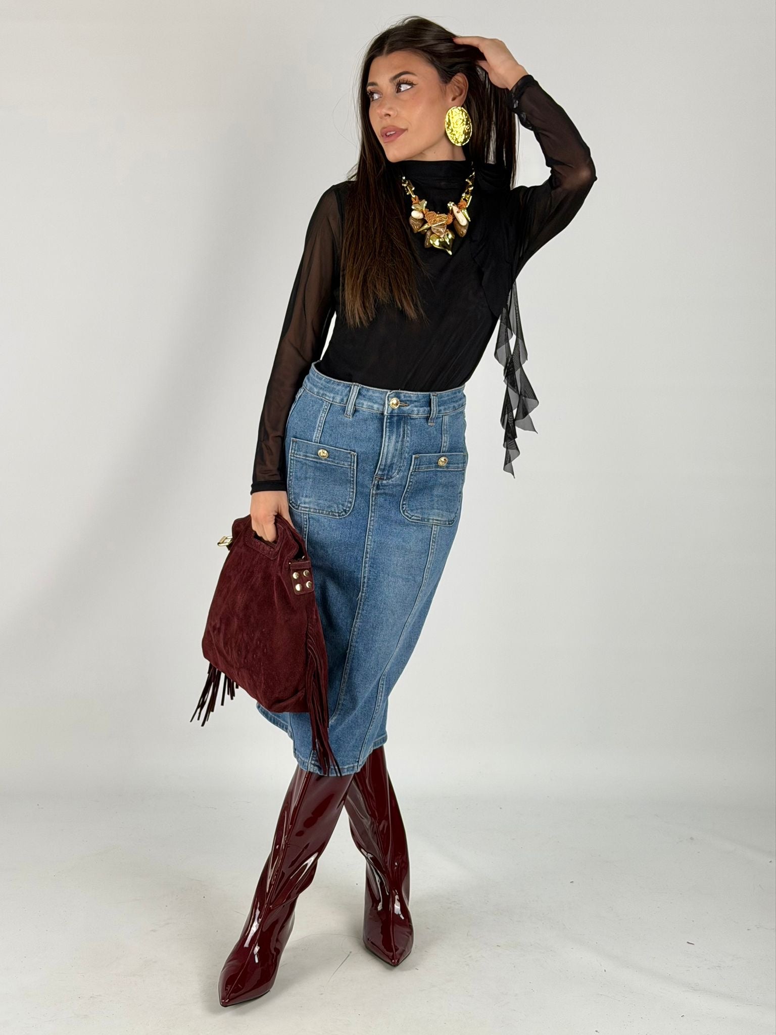 Gonna di jeans Venny