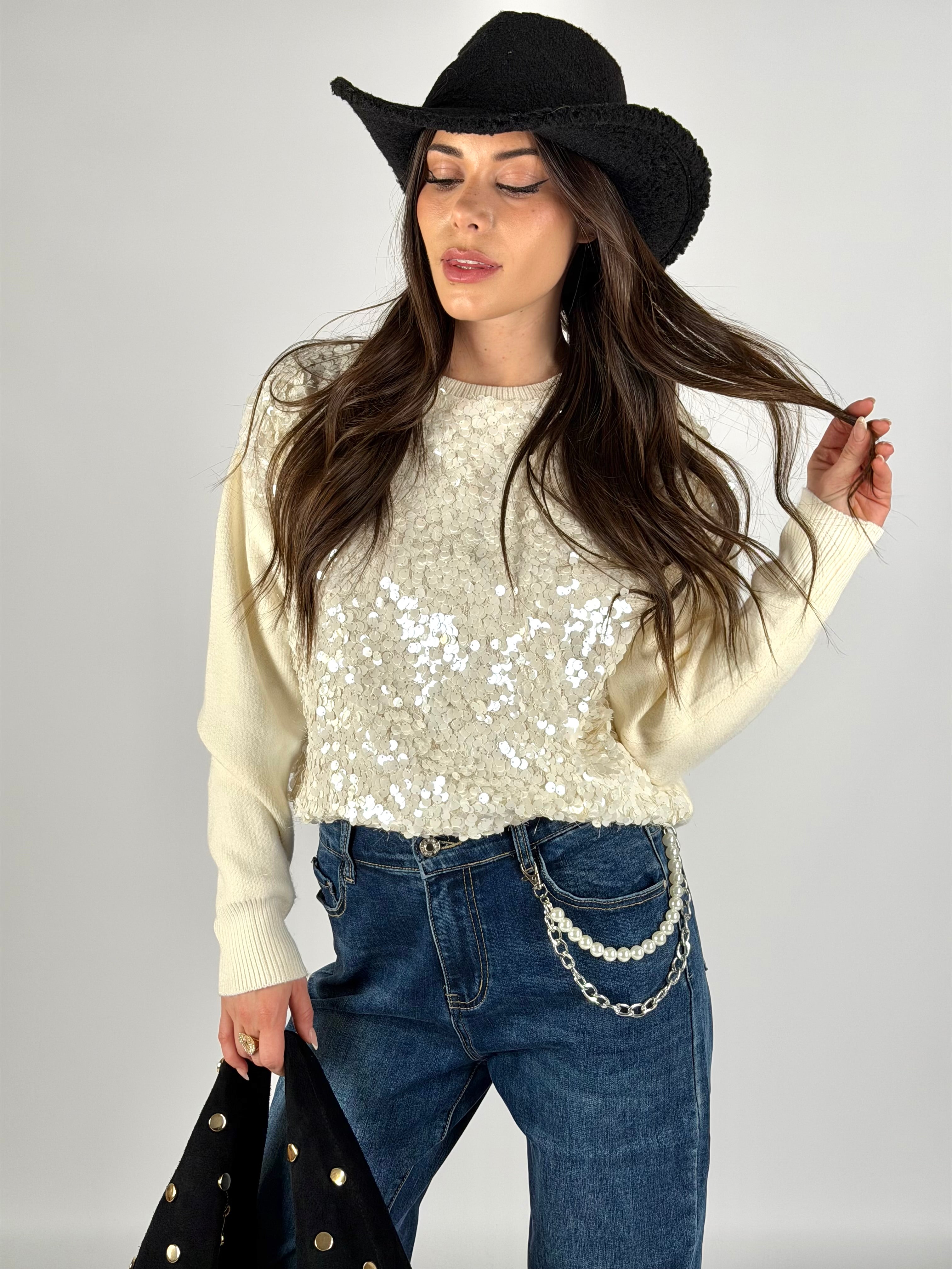 Maglia Paradiso panna