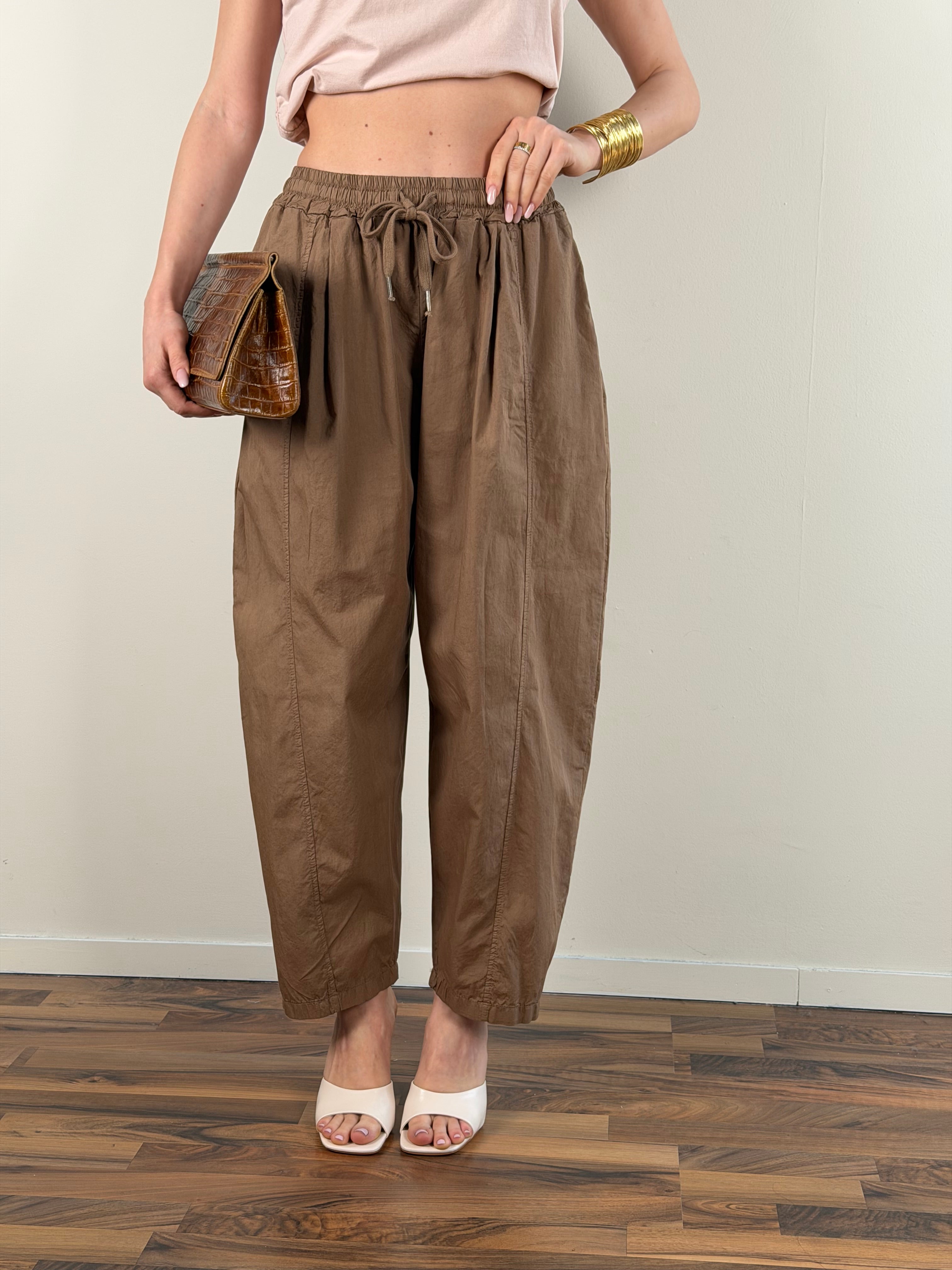 Pantalone Sole tabacco