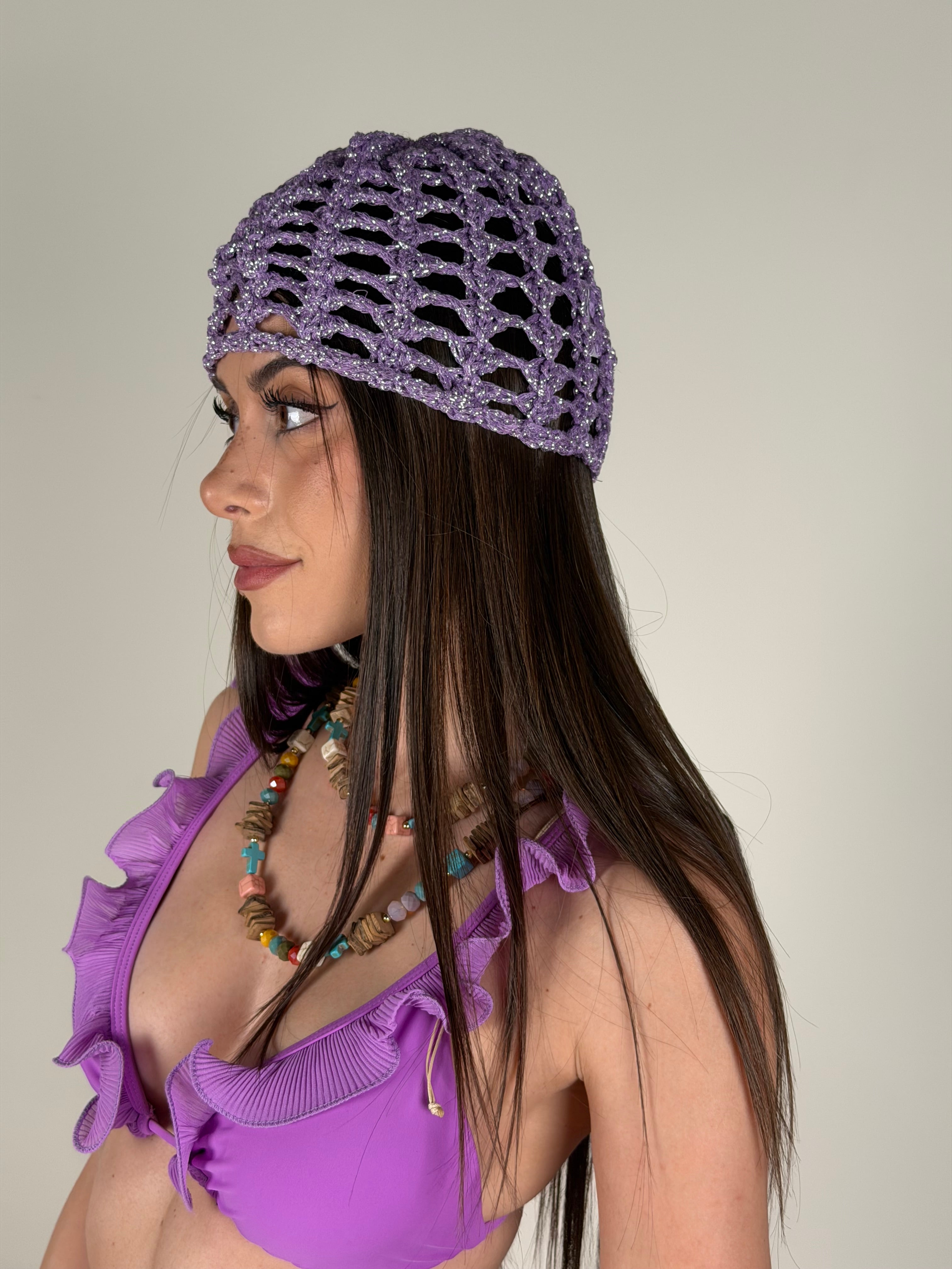 Cappello lurex - 5 colori