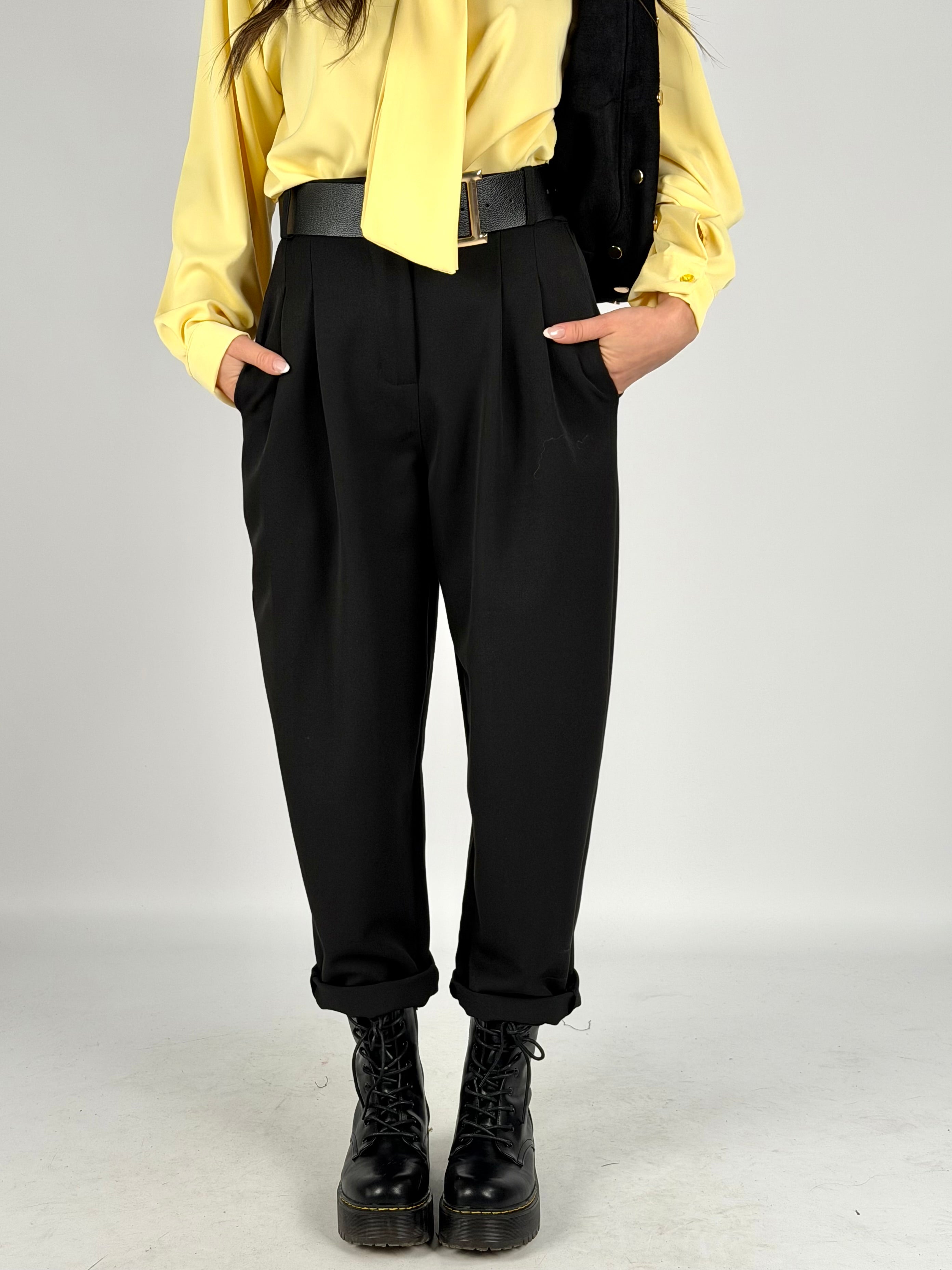 Pantalone Brenda nero