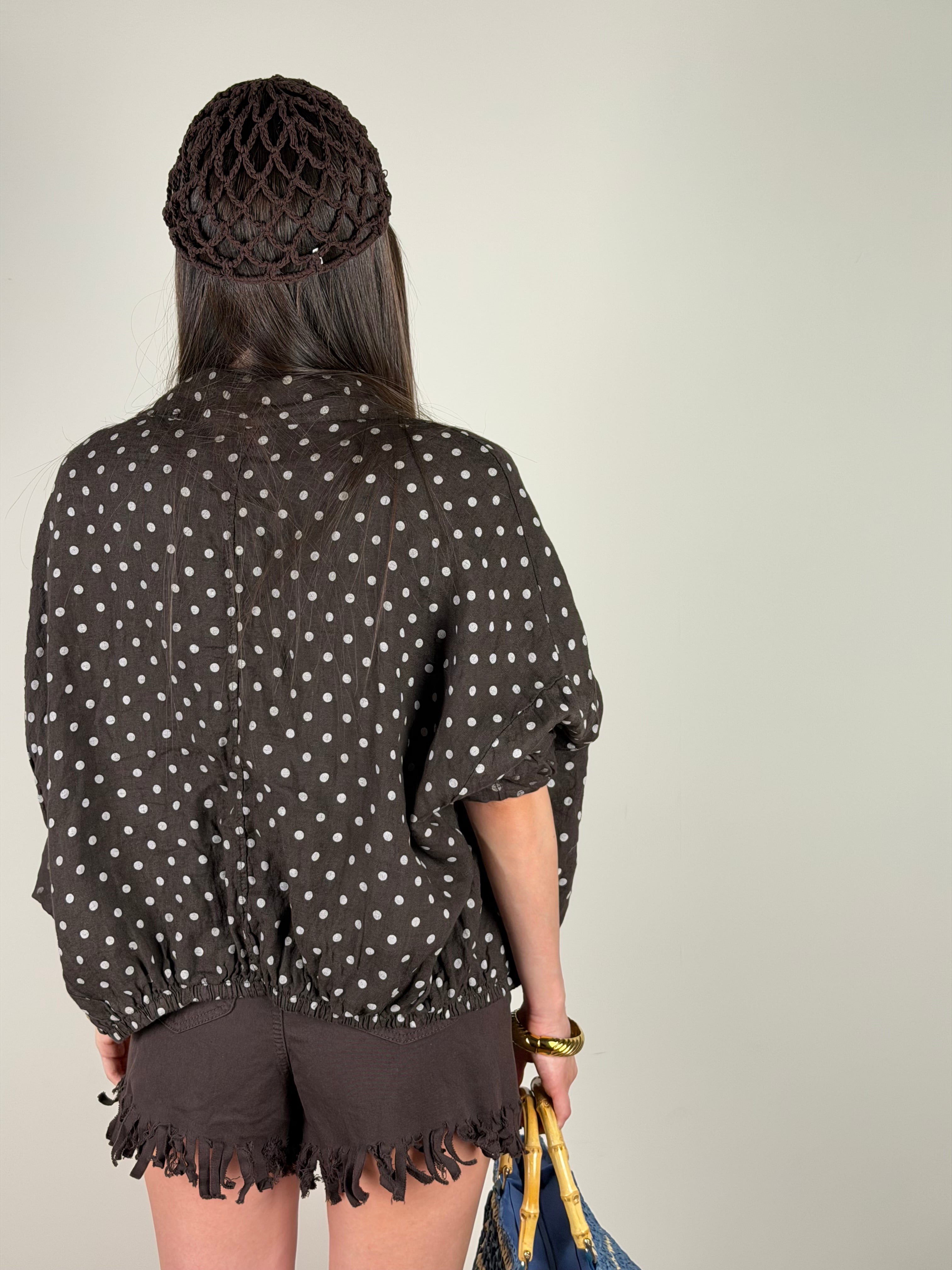 Camicia puro lino pois moro