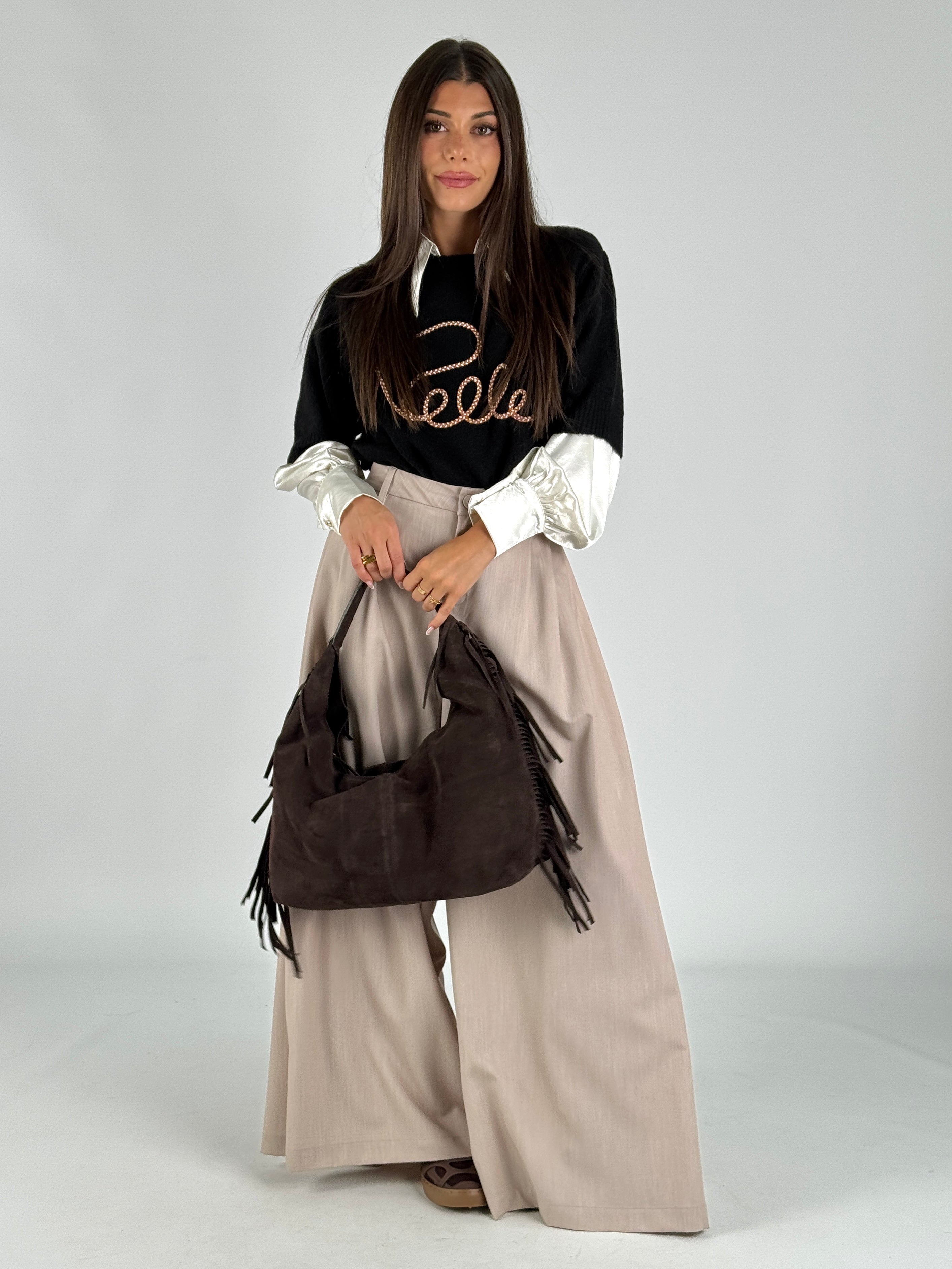 Pantalone Belle beige