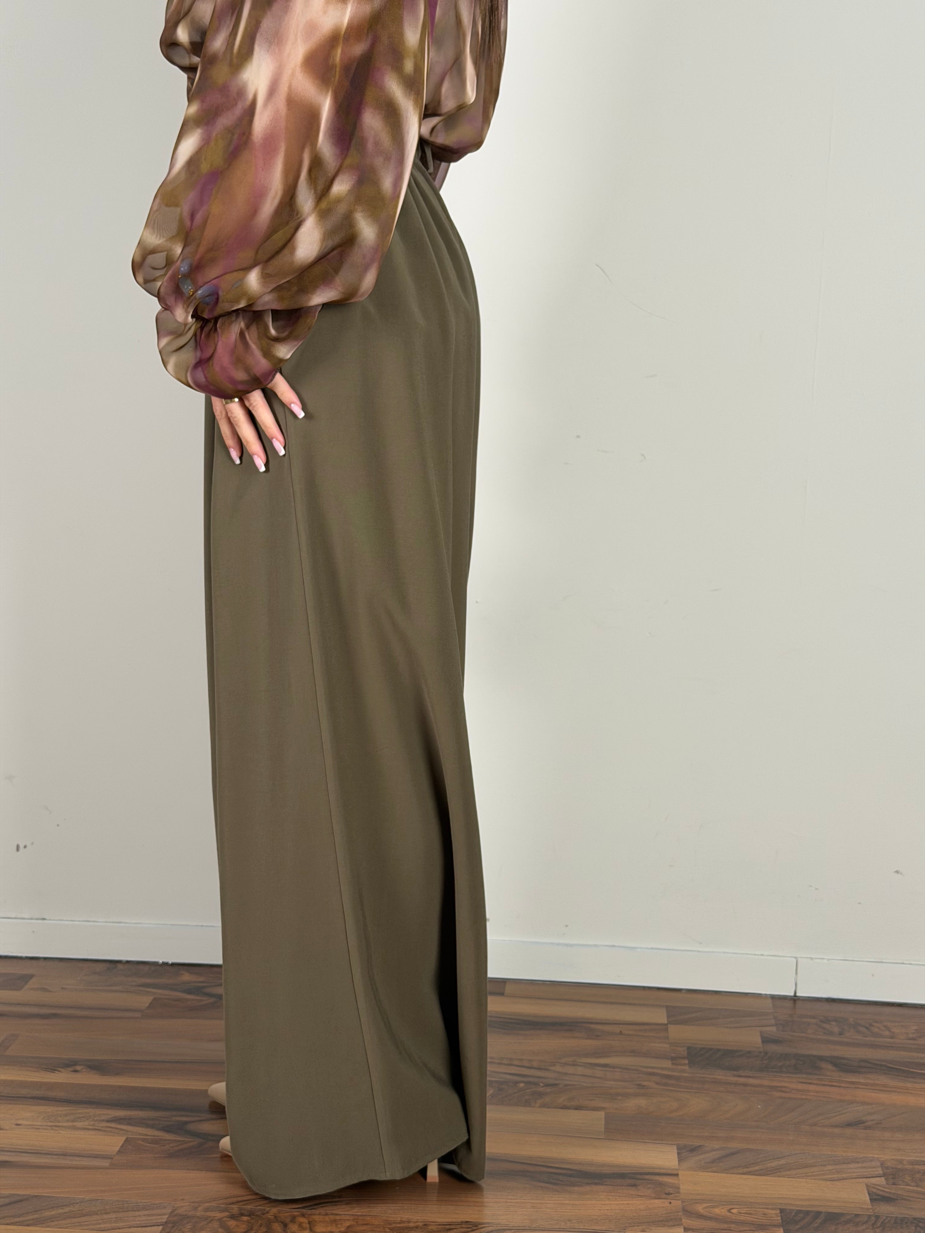 Pantalone Maxi fiocco Milly verde