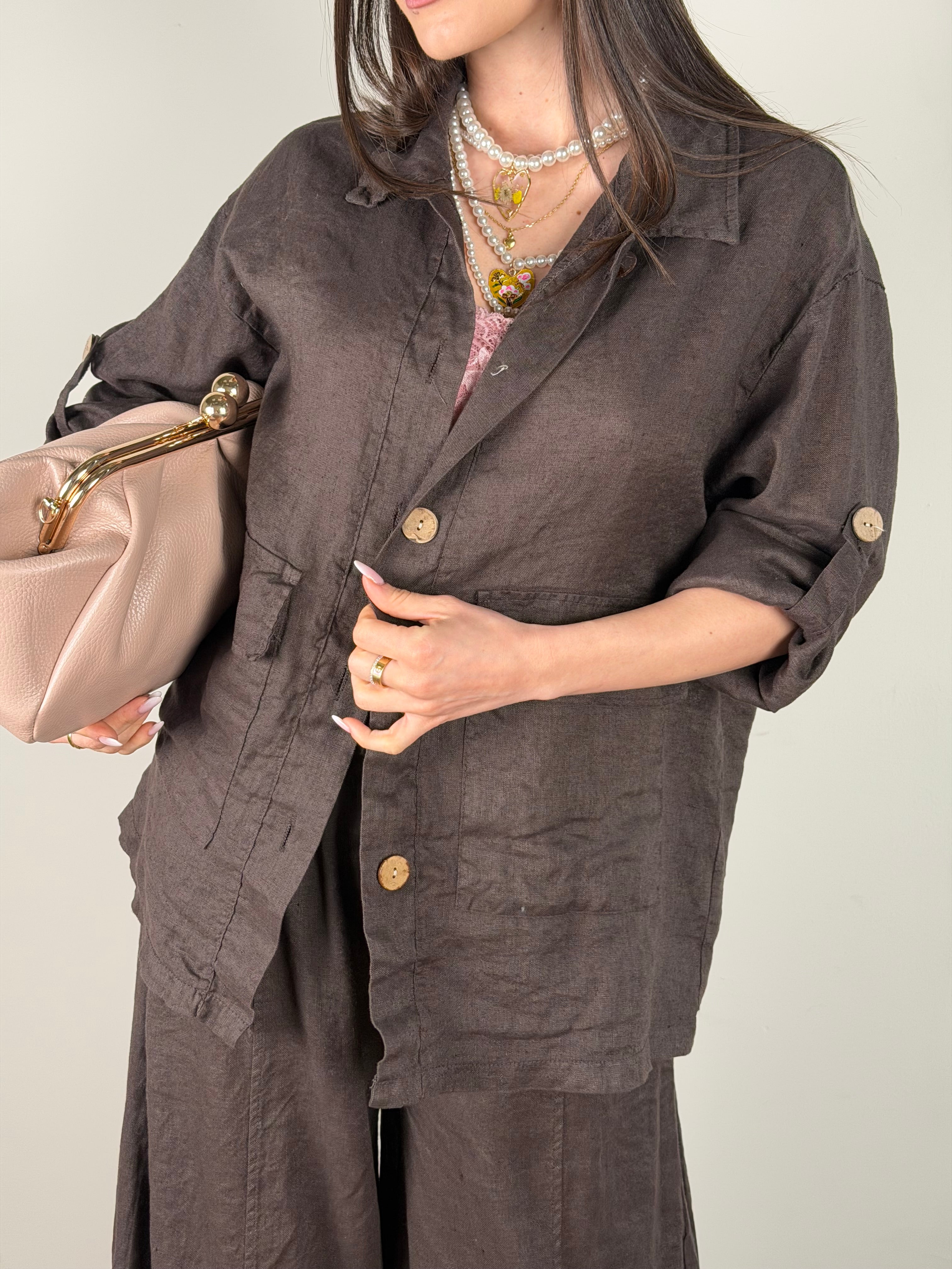 Camicia lino Andrea moro