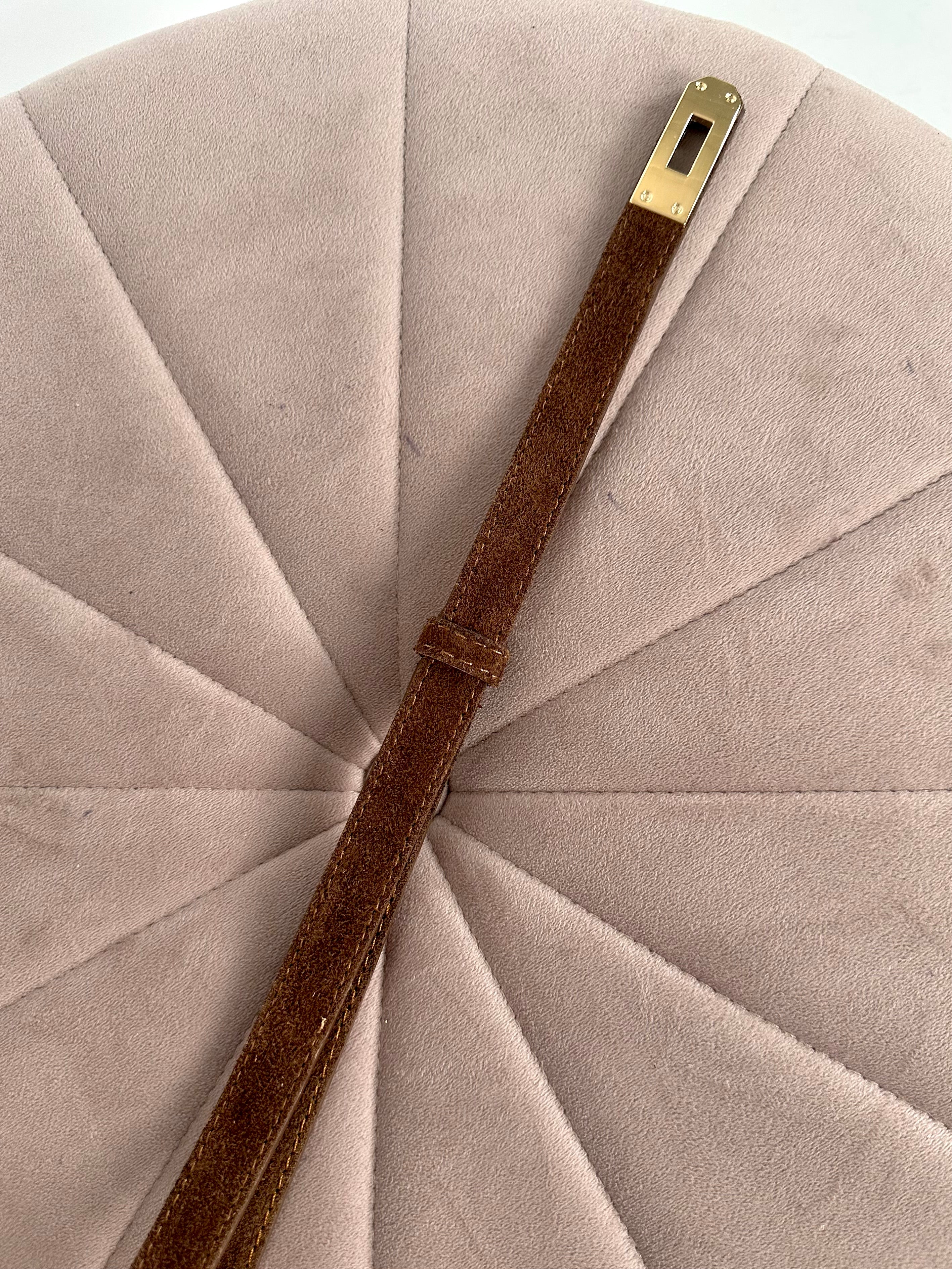 Cintura Hermosa scamosciata vera pelle