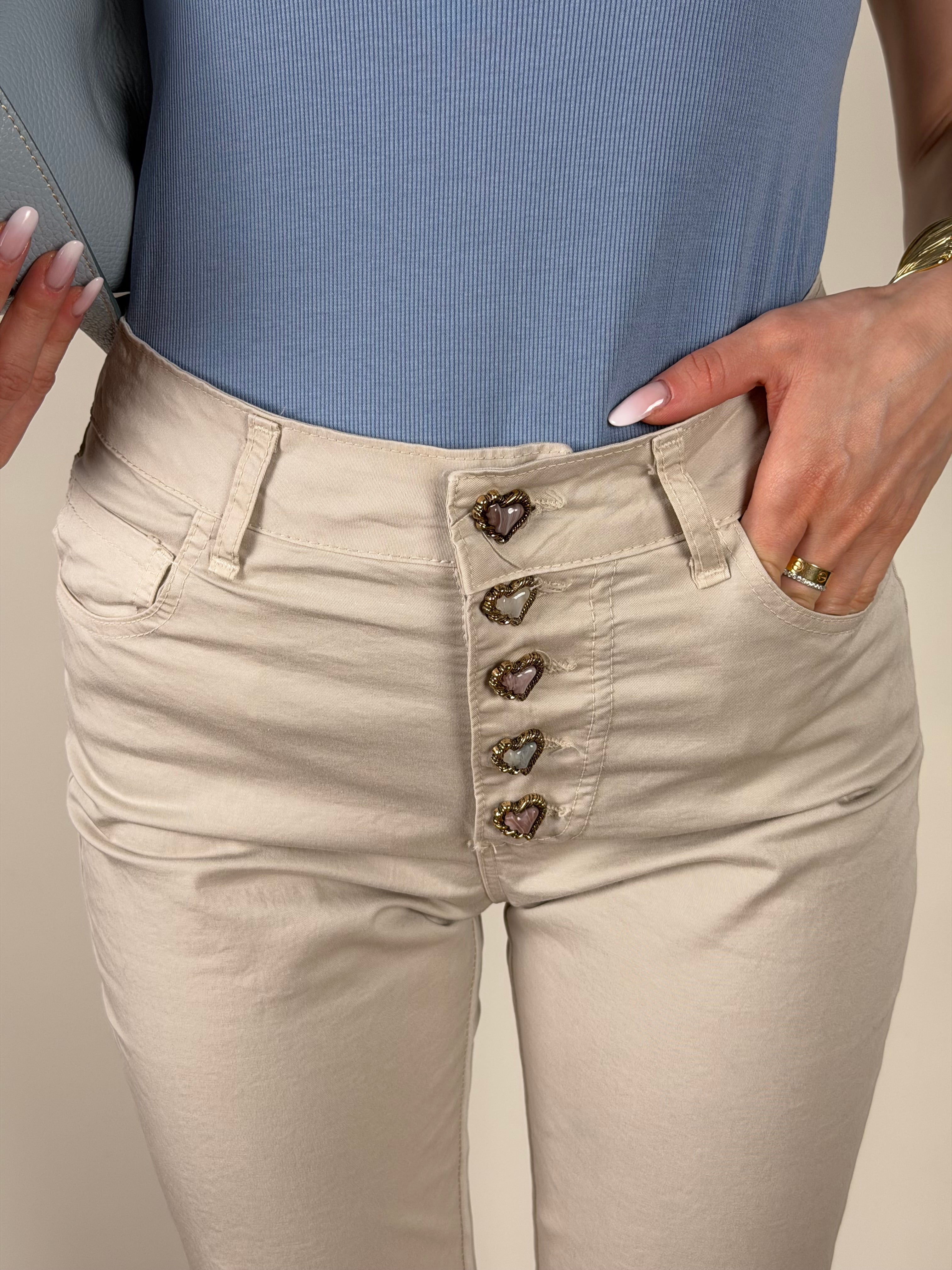 Jeans Love beige