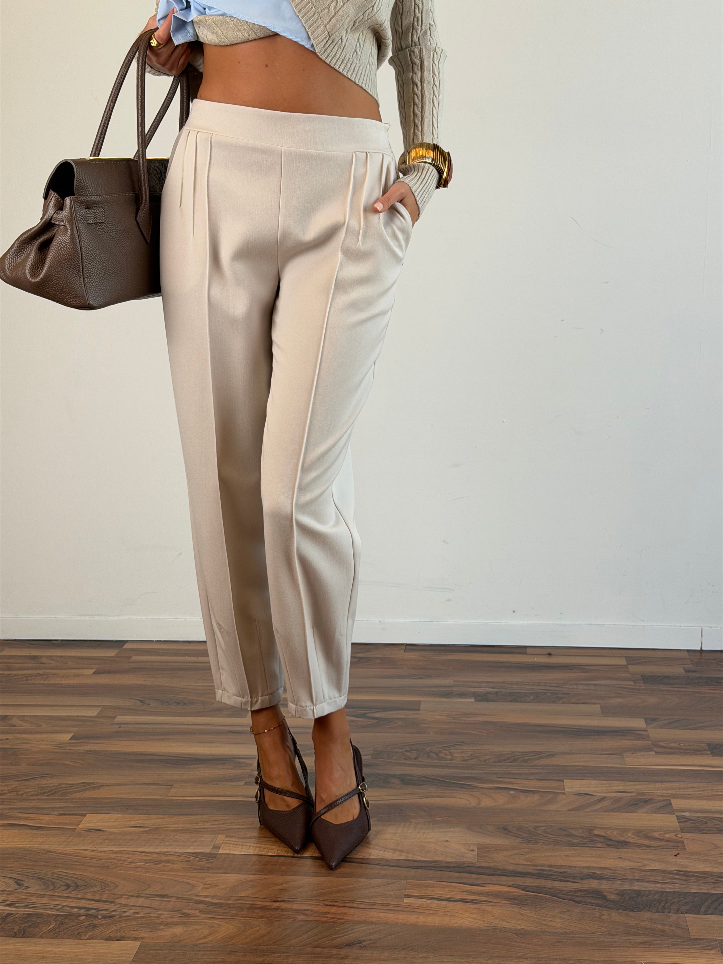 Pantalone Office beige