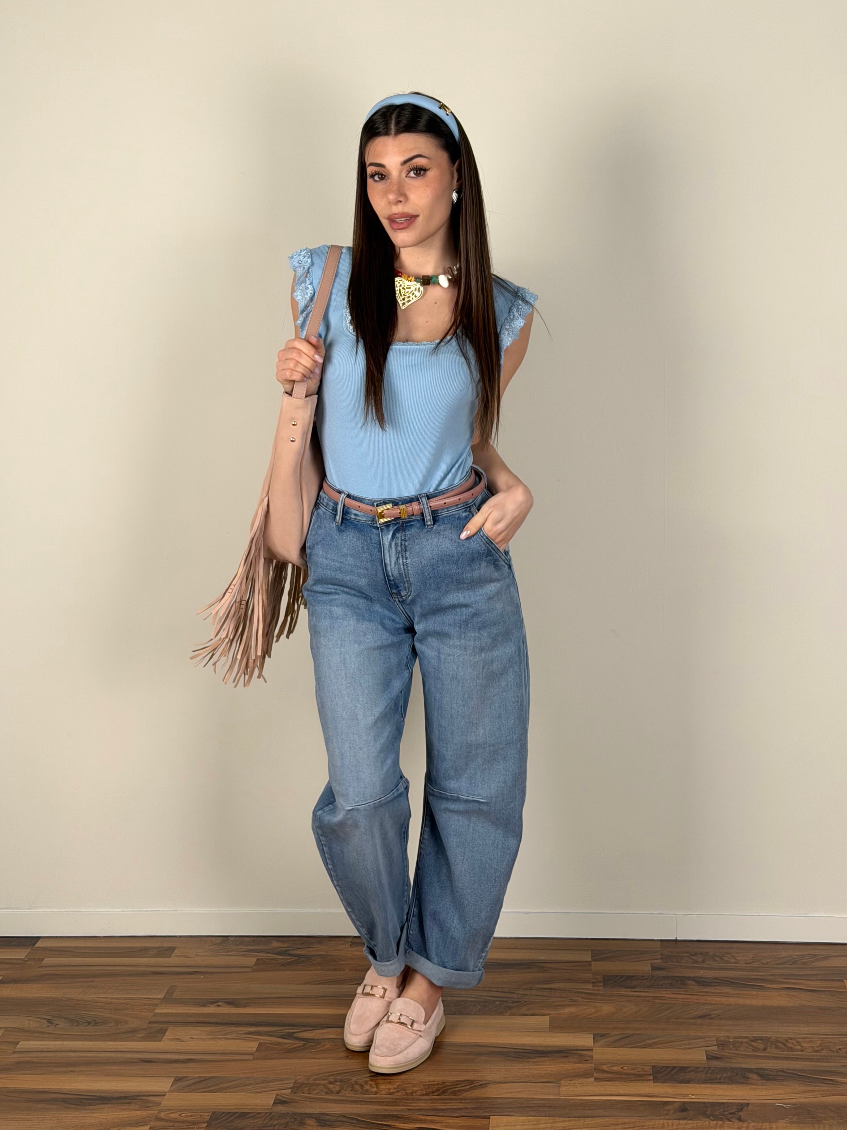 Maglia Carol celeste