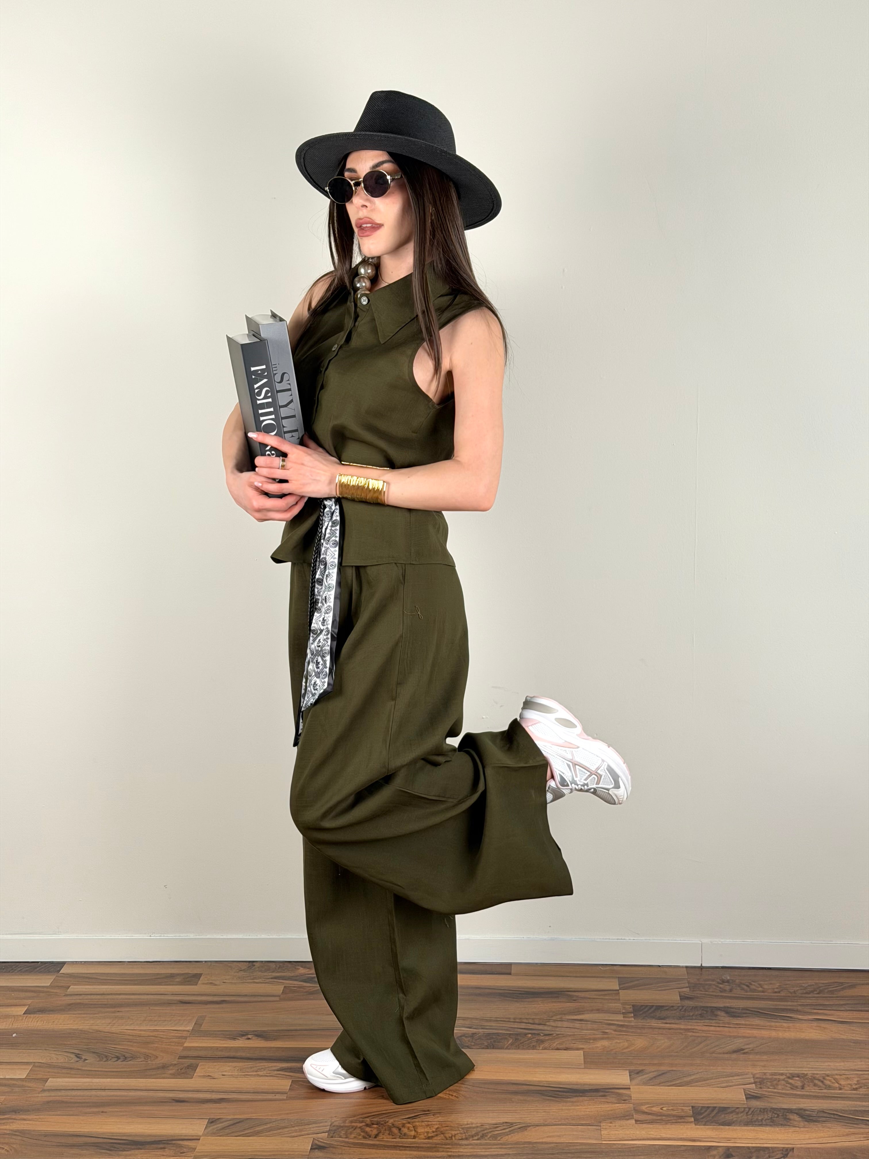 Gilet Paradise verde