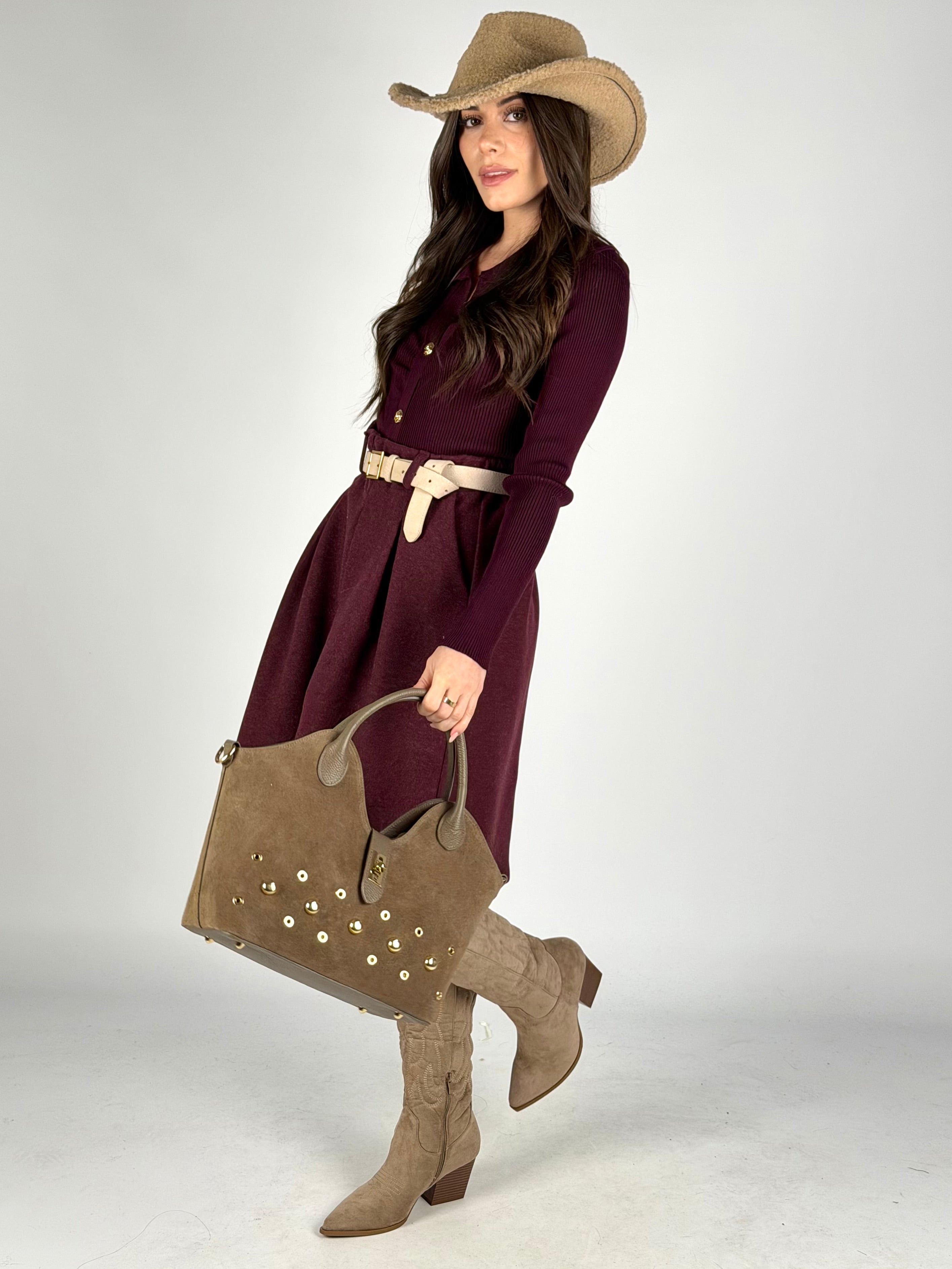 Bermuda Lusilla bordeaux