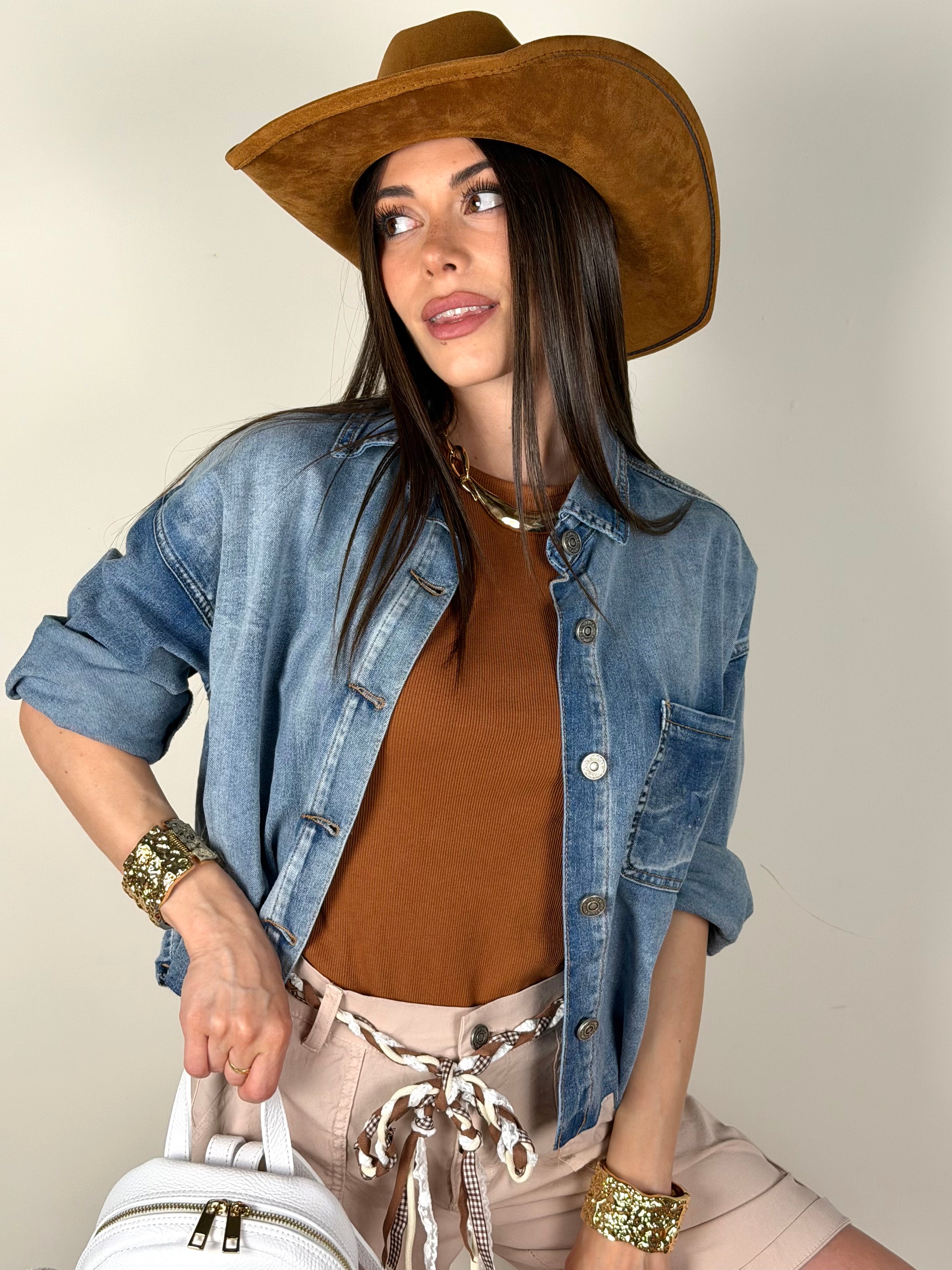 Giubbino denim Amelie