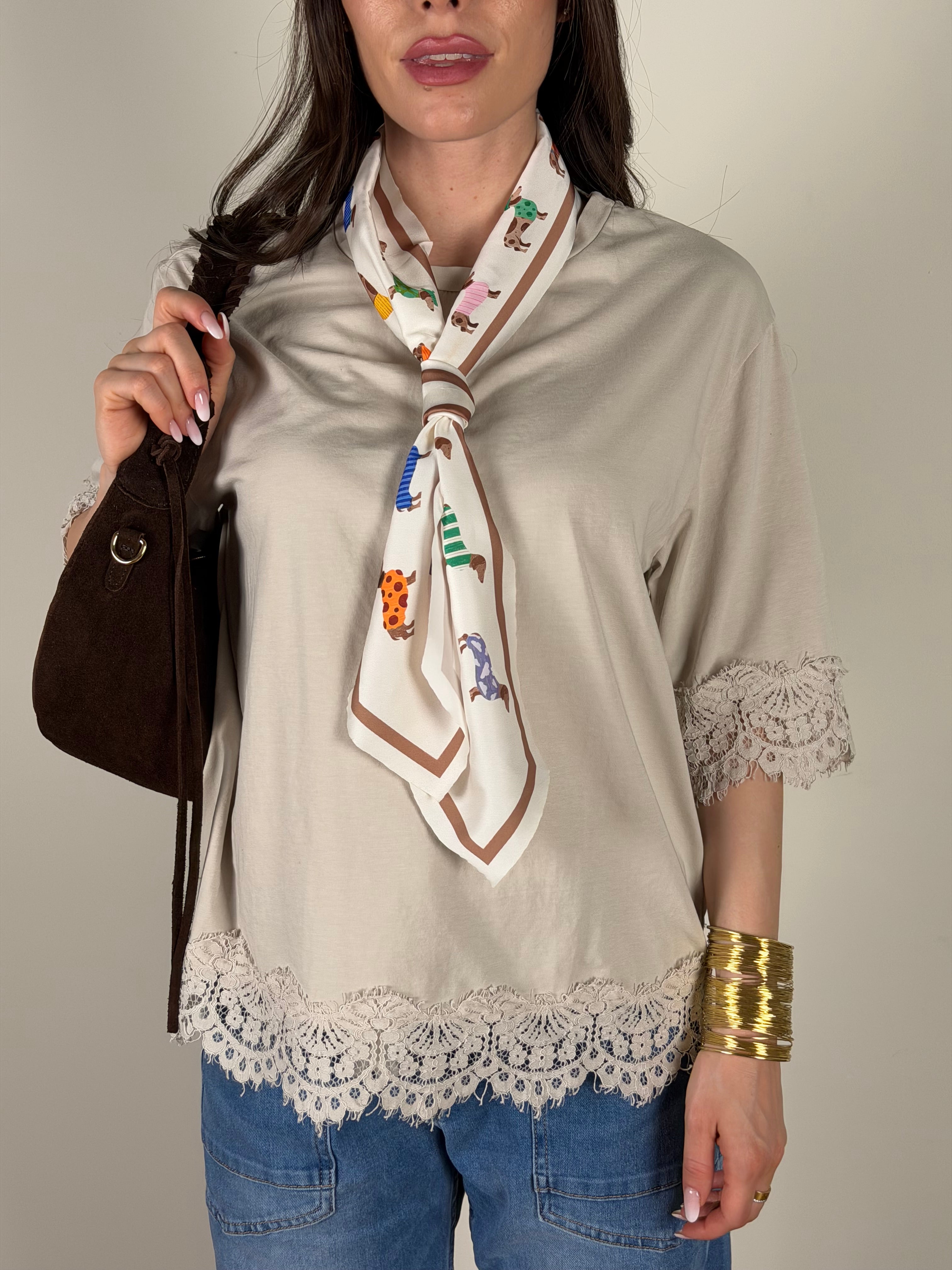T-shirt Lara beige