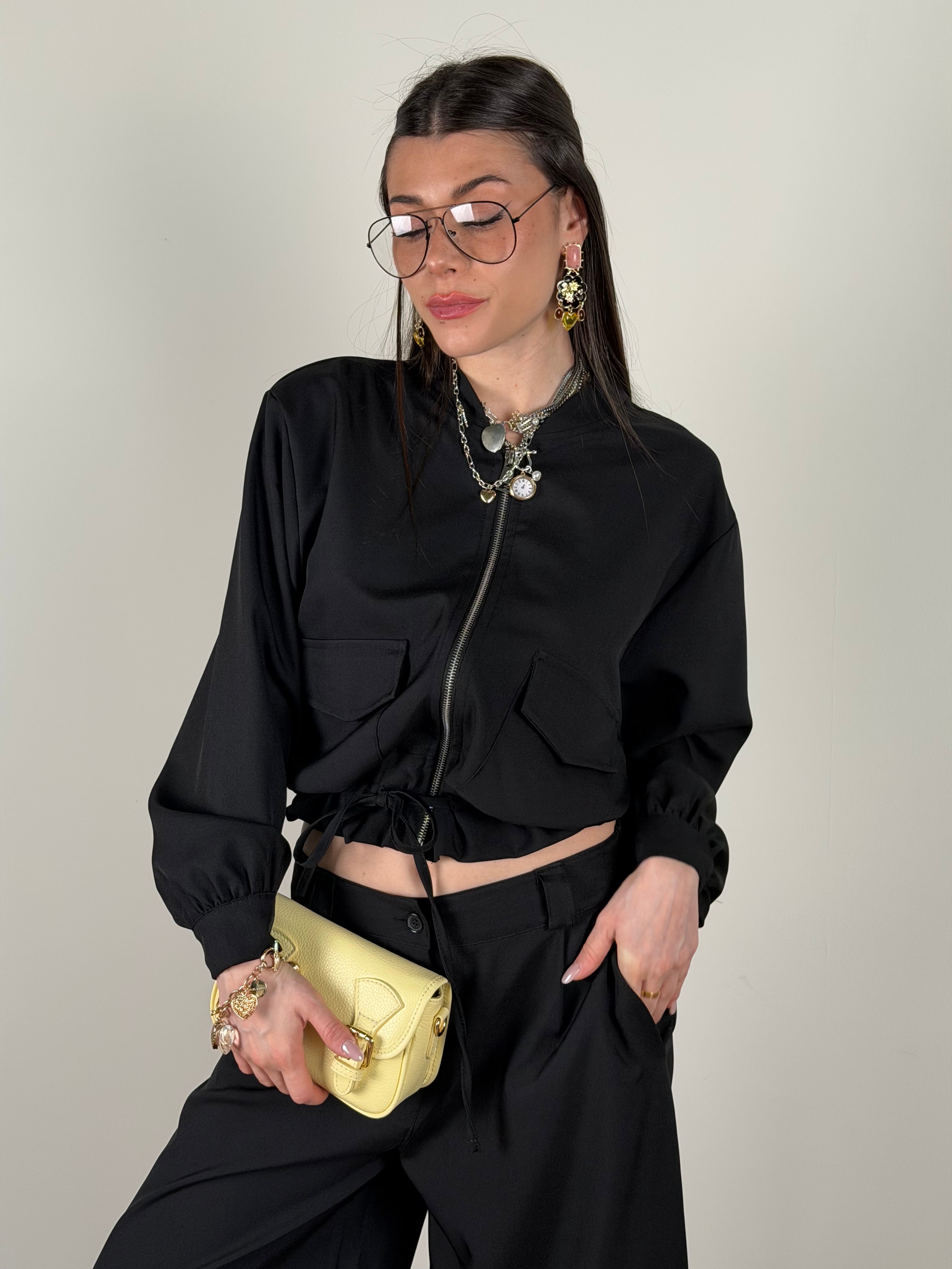 Camicia Sally nero