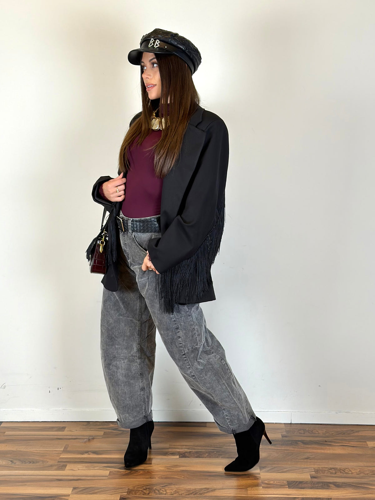 Giacca Western nero