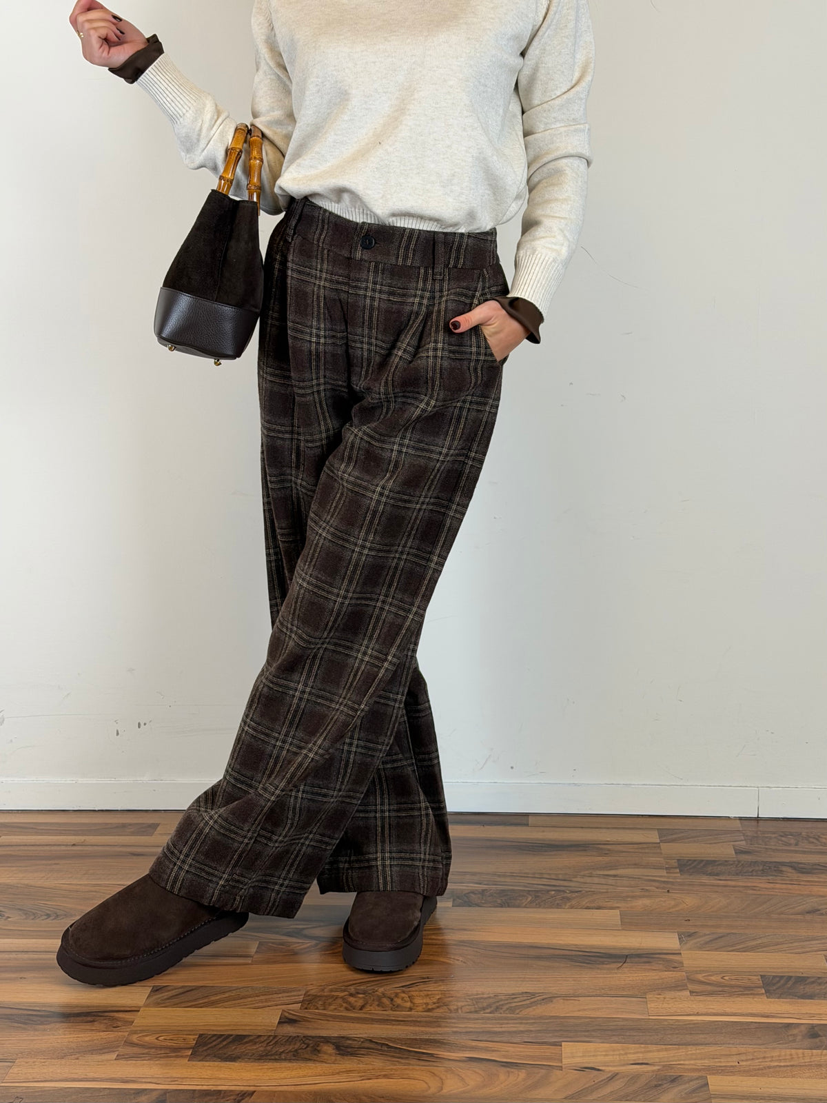 Pantalone Tartan moro