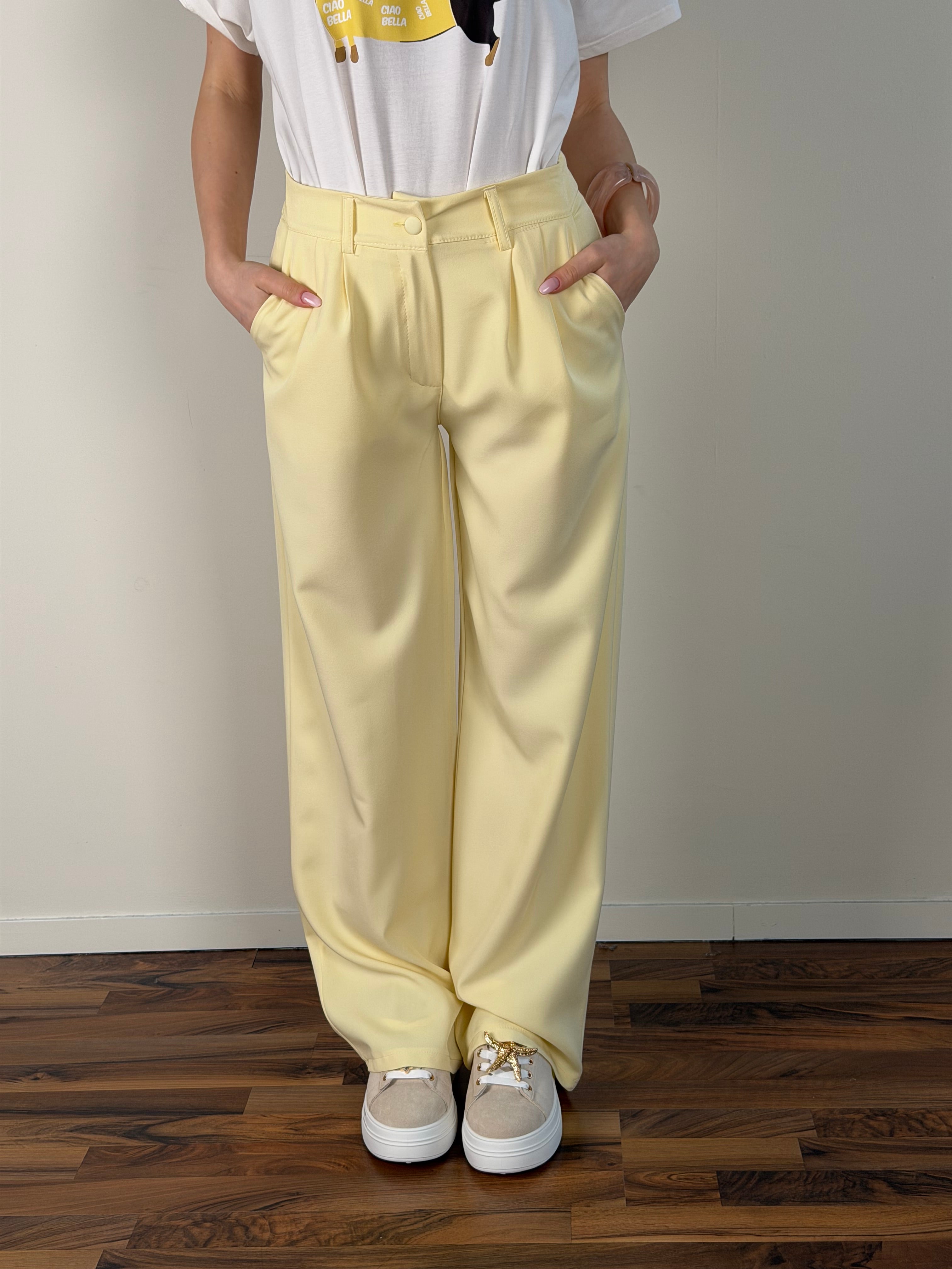 Pantalone Luxe giallo