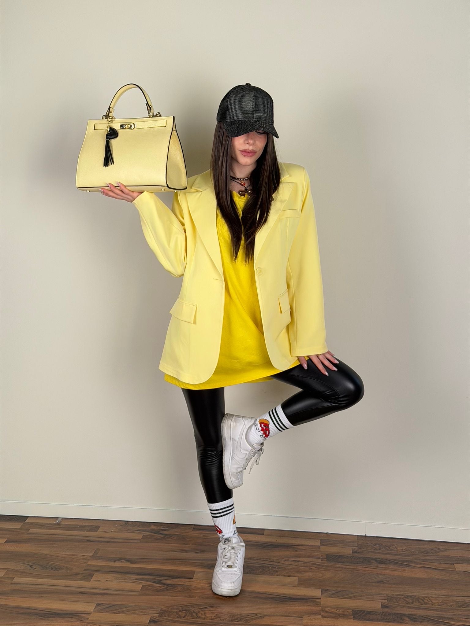 BOX COMPONIBILE GIACCA GIALLA