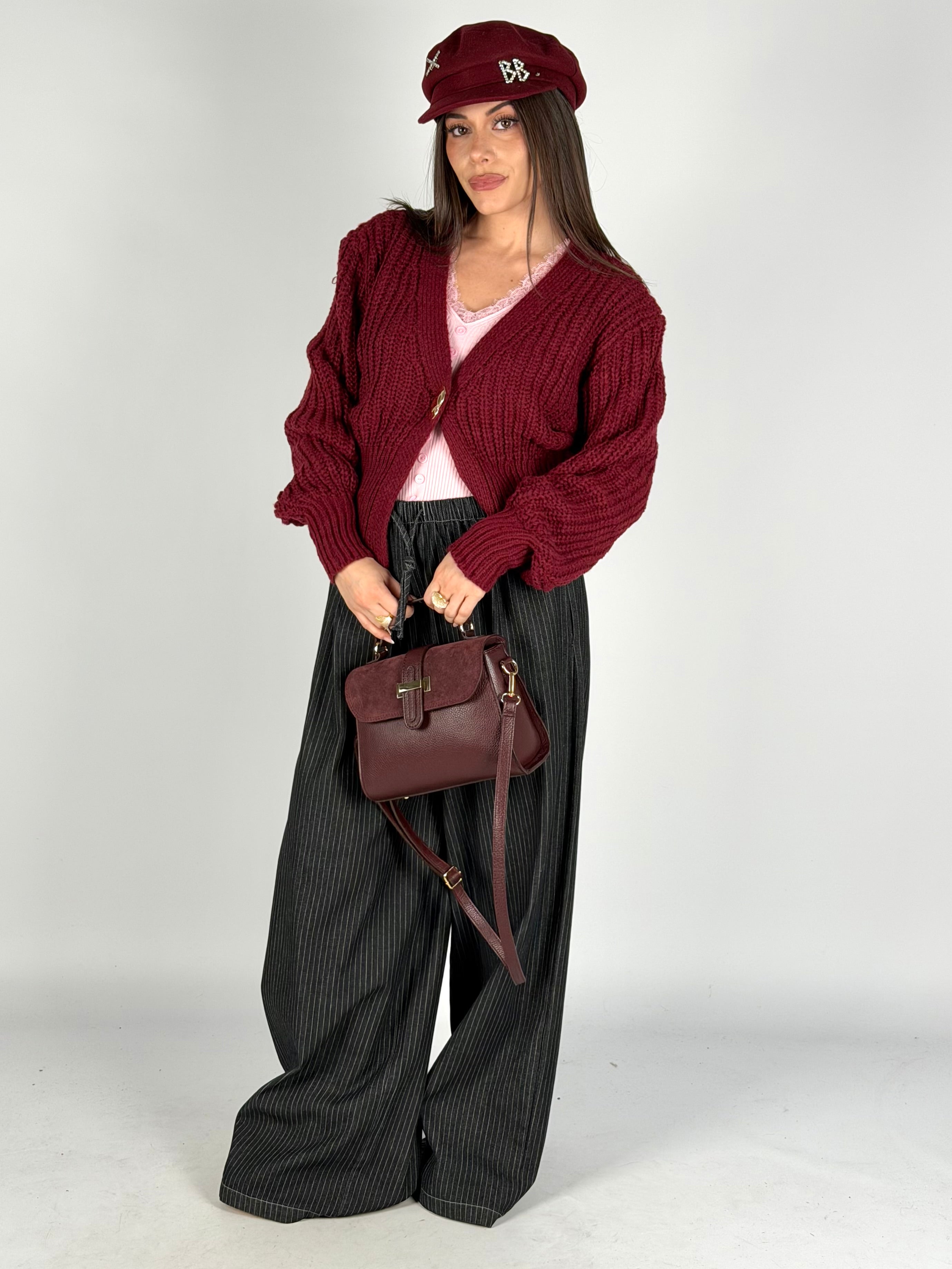 Maglia Amour bordeaux