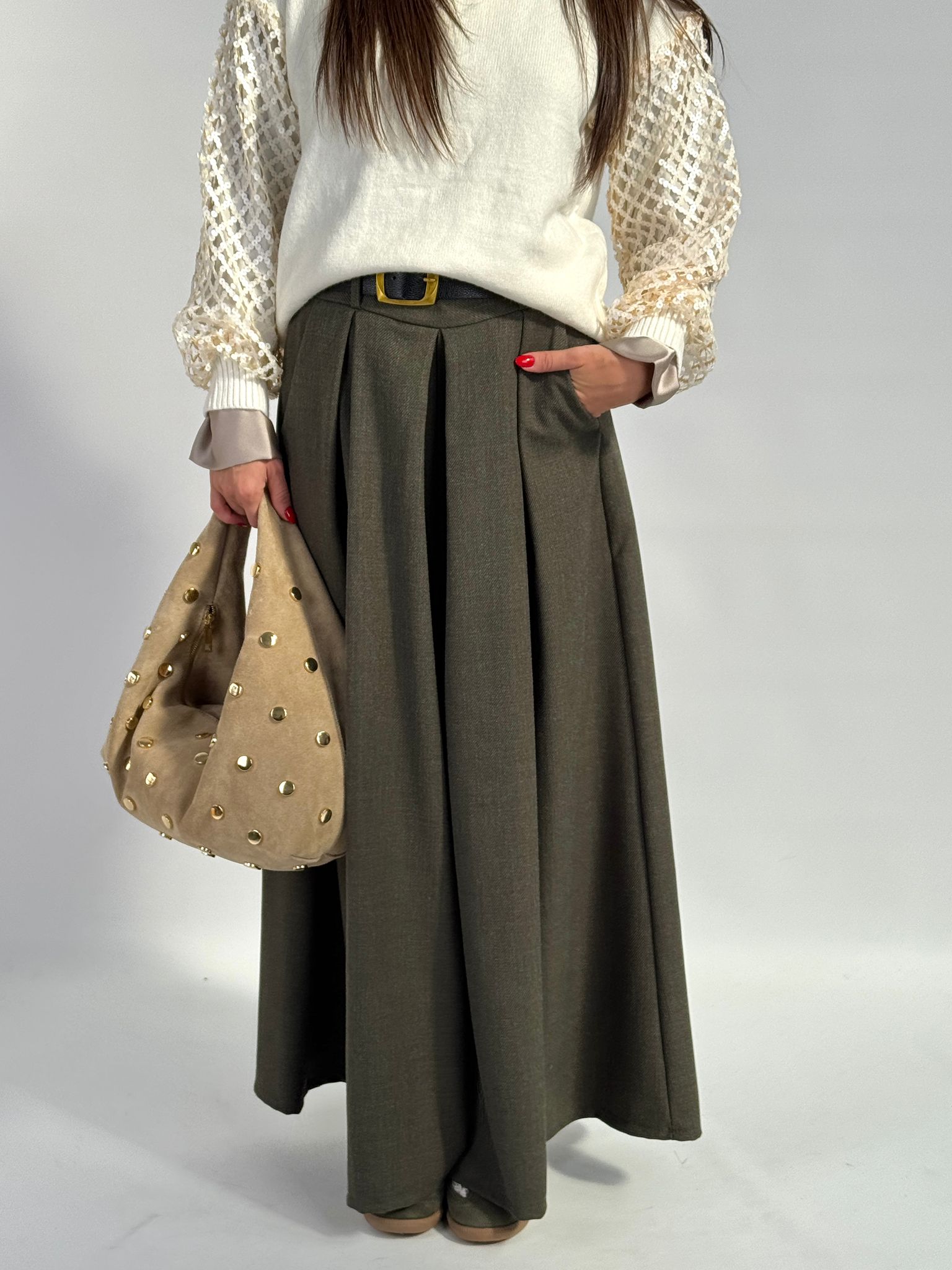 Pantalone Kate verde