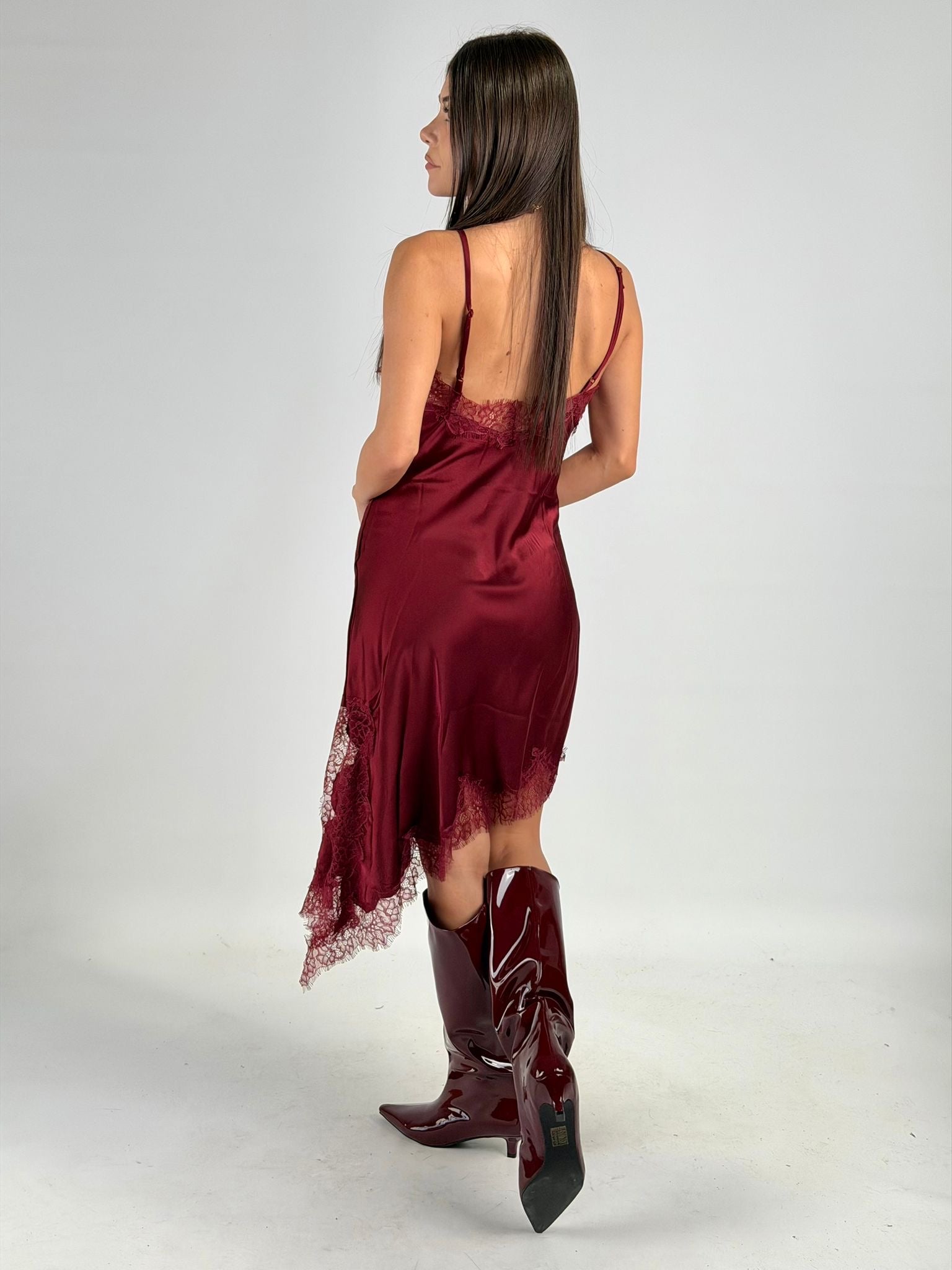 Abito NAOMI bordeuax Napoli