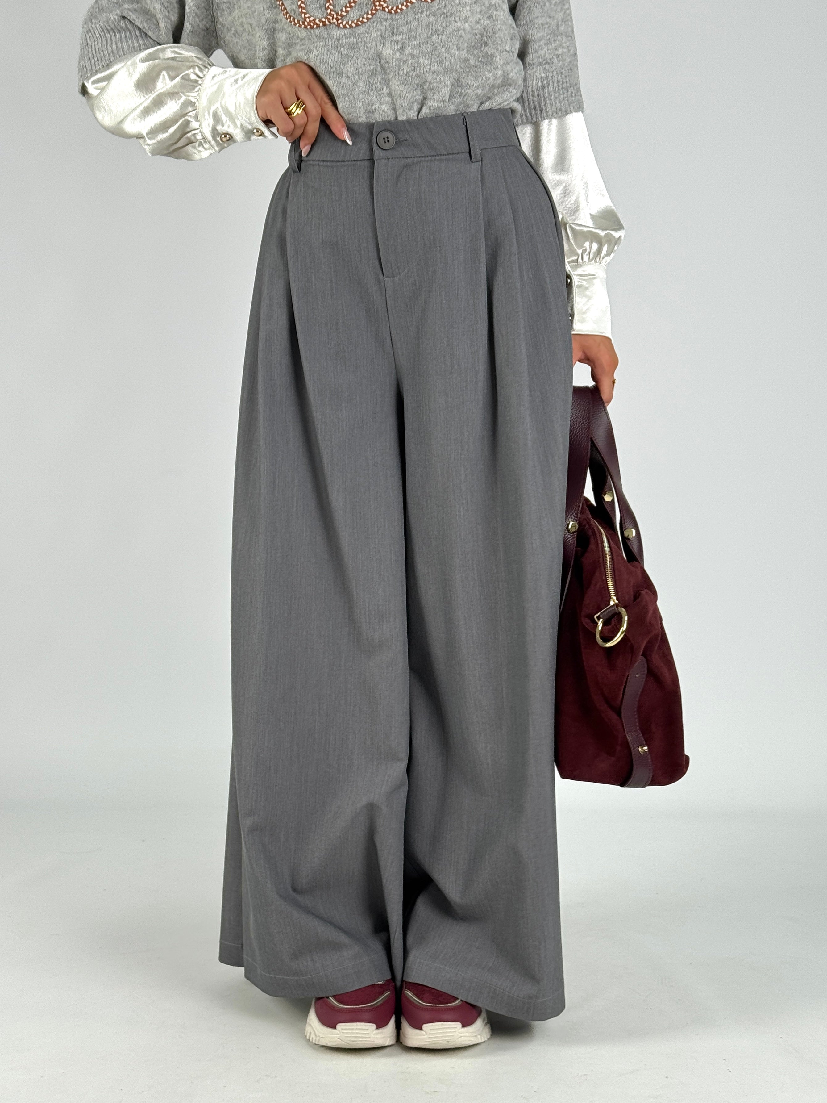 Pantalone Belle grigio