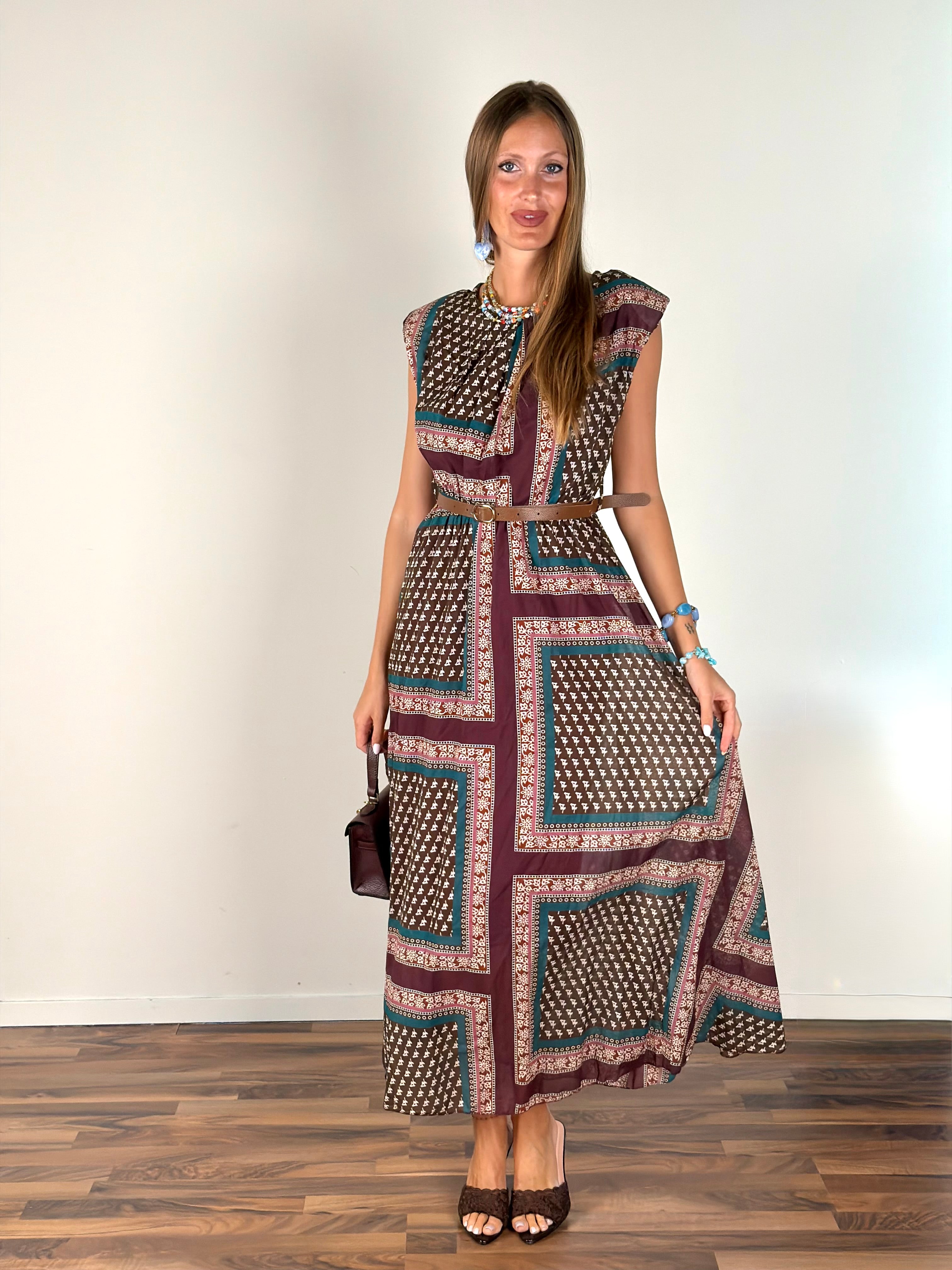 Abito Gipsy bordeaux