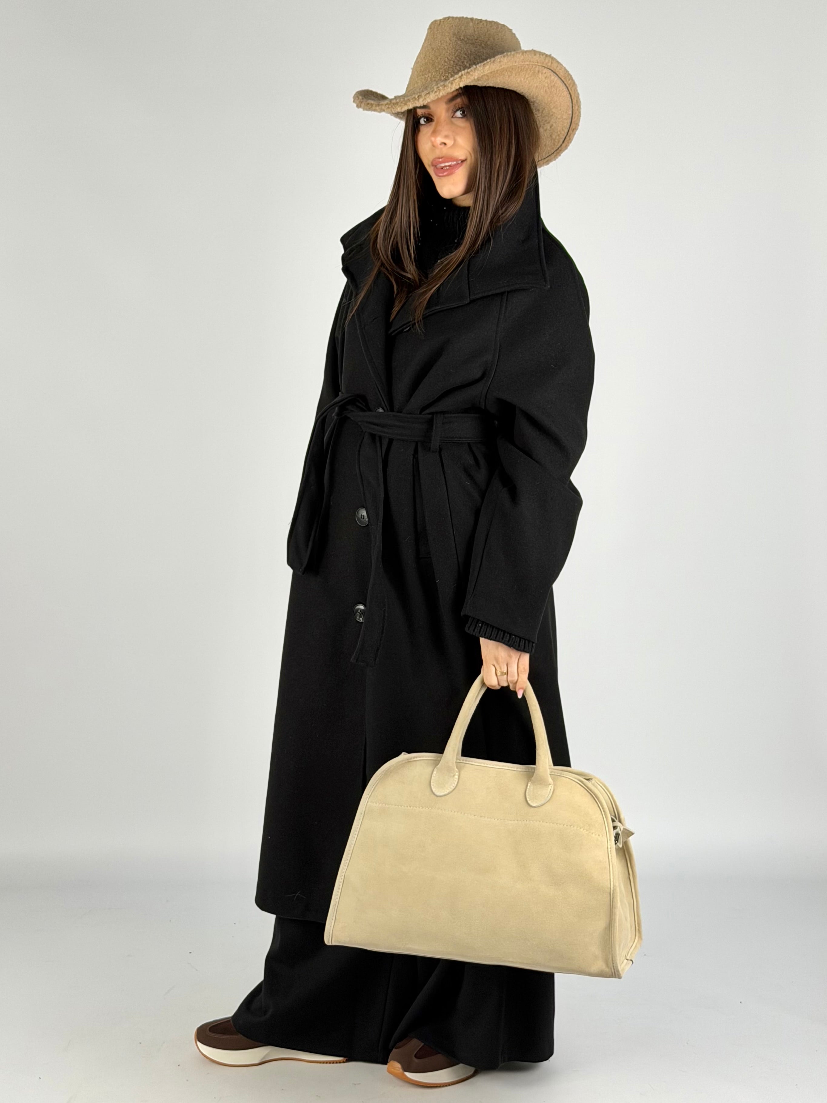 Cappotto Office nero