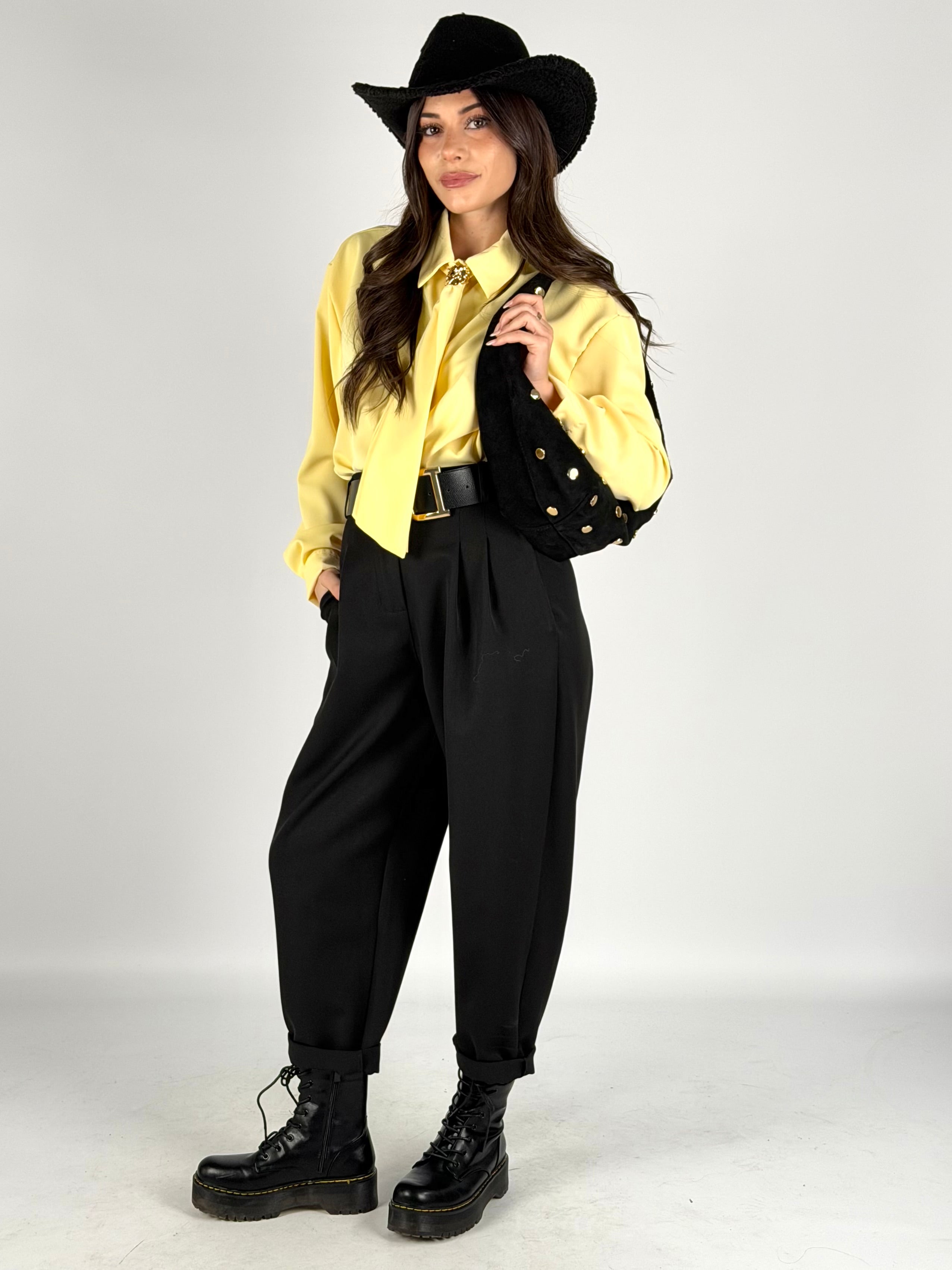 Pantalone Brenda nero
