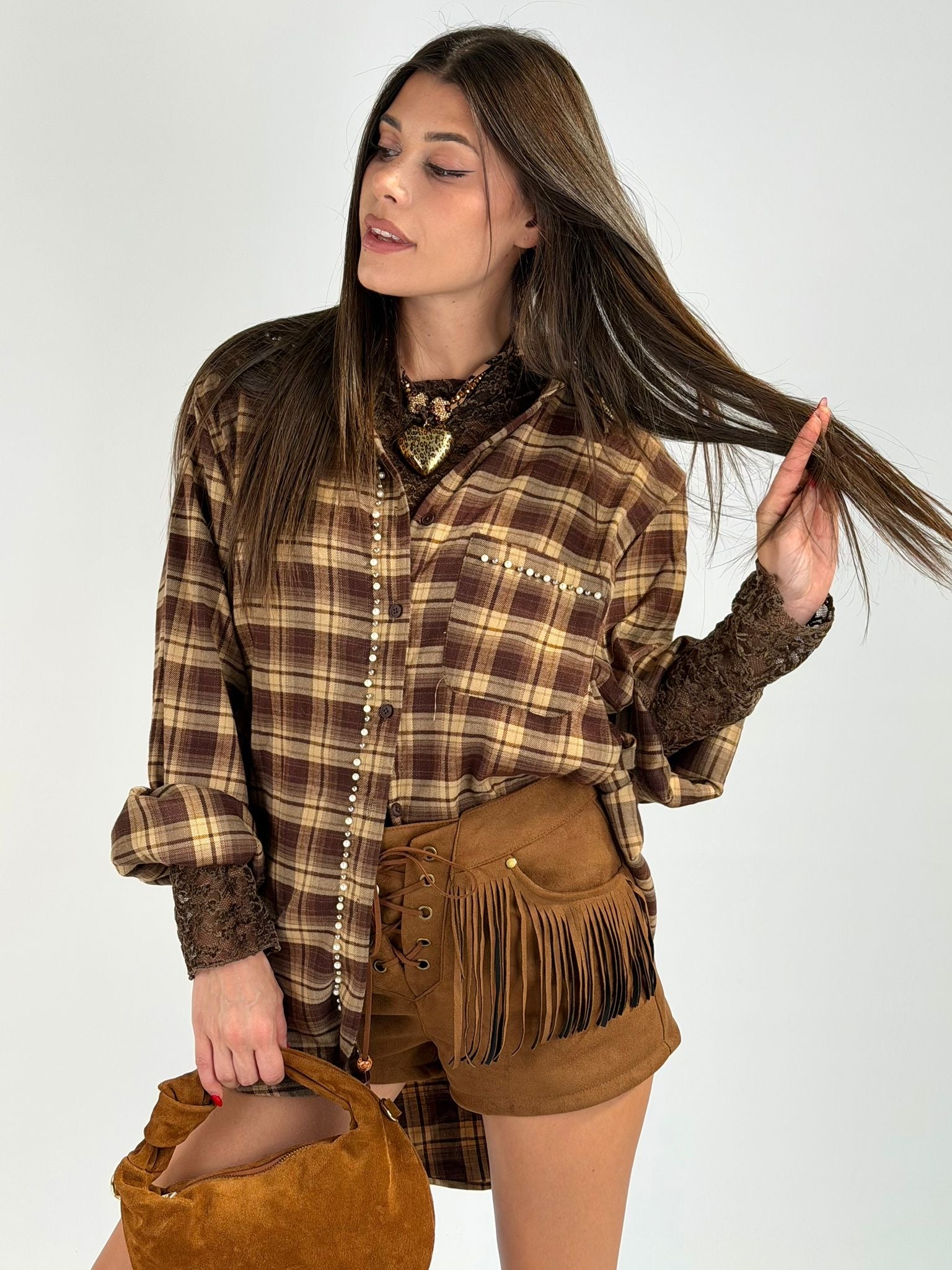 Camicia Texas Napoli moro