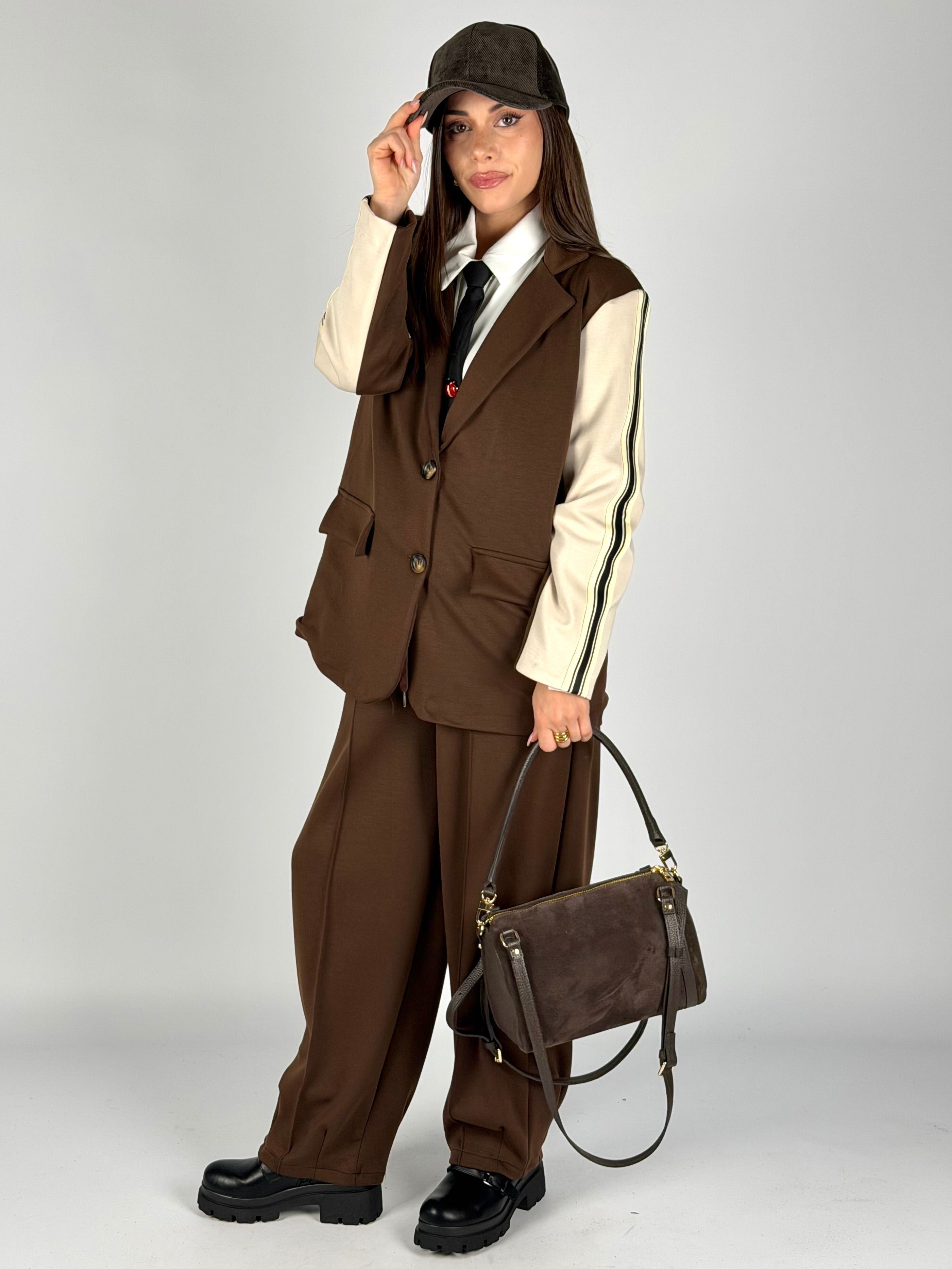 Pantalone completo banda moro