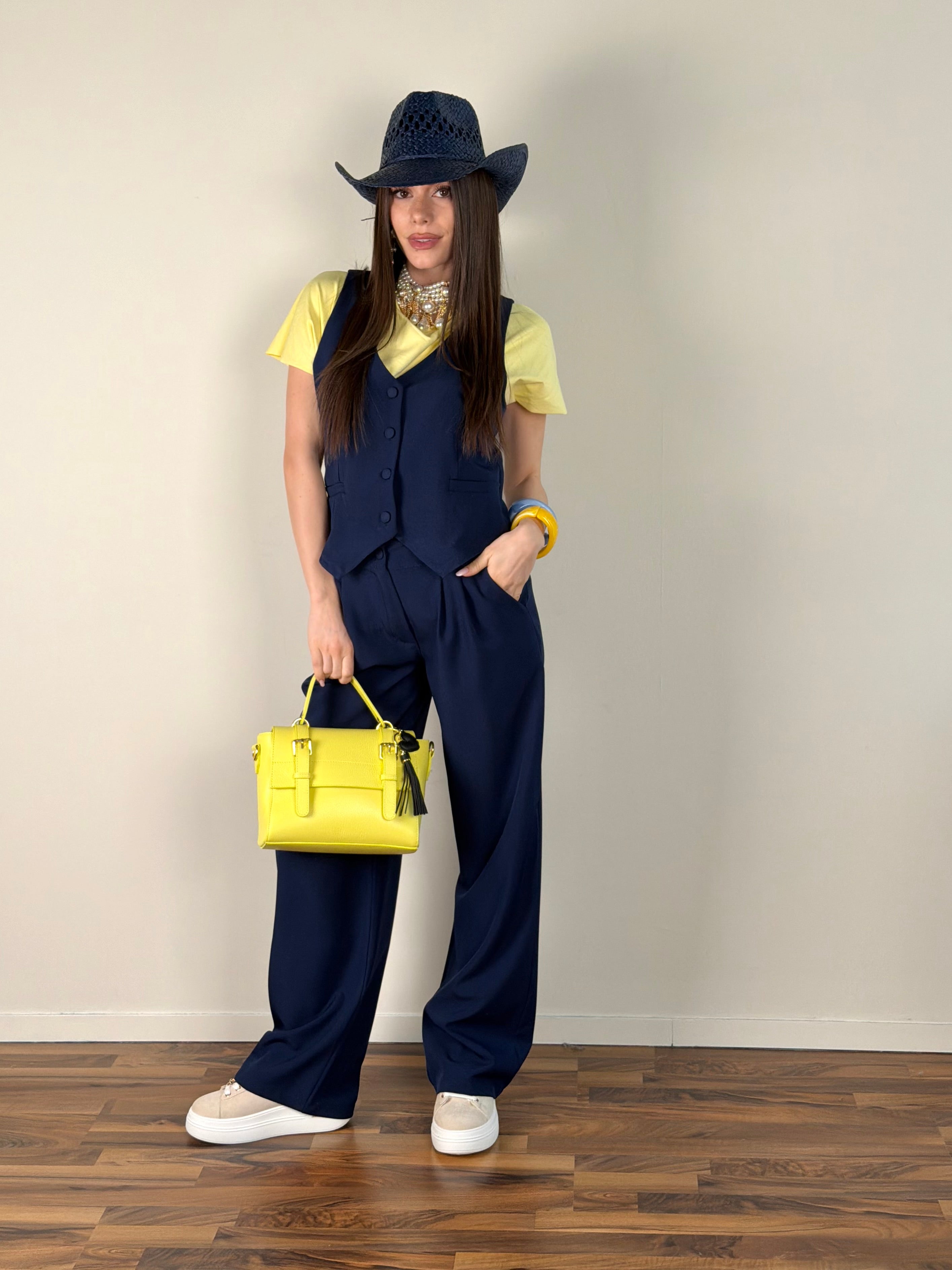 Gilet Luxe blu