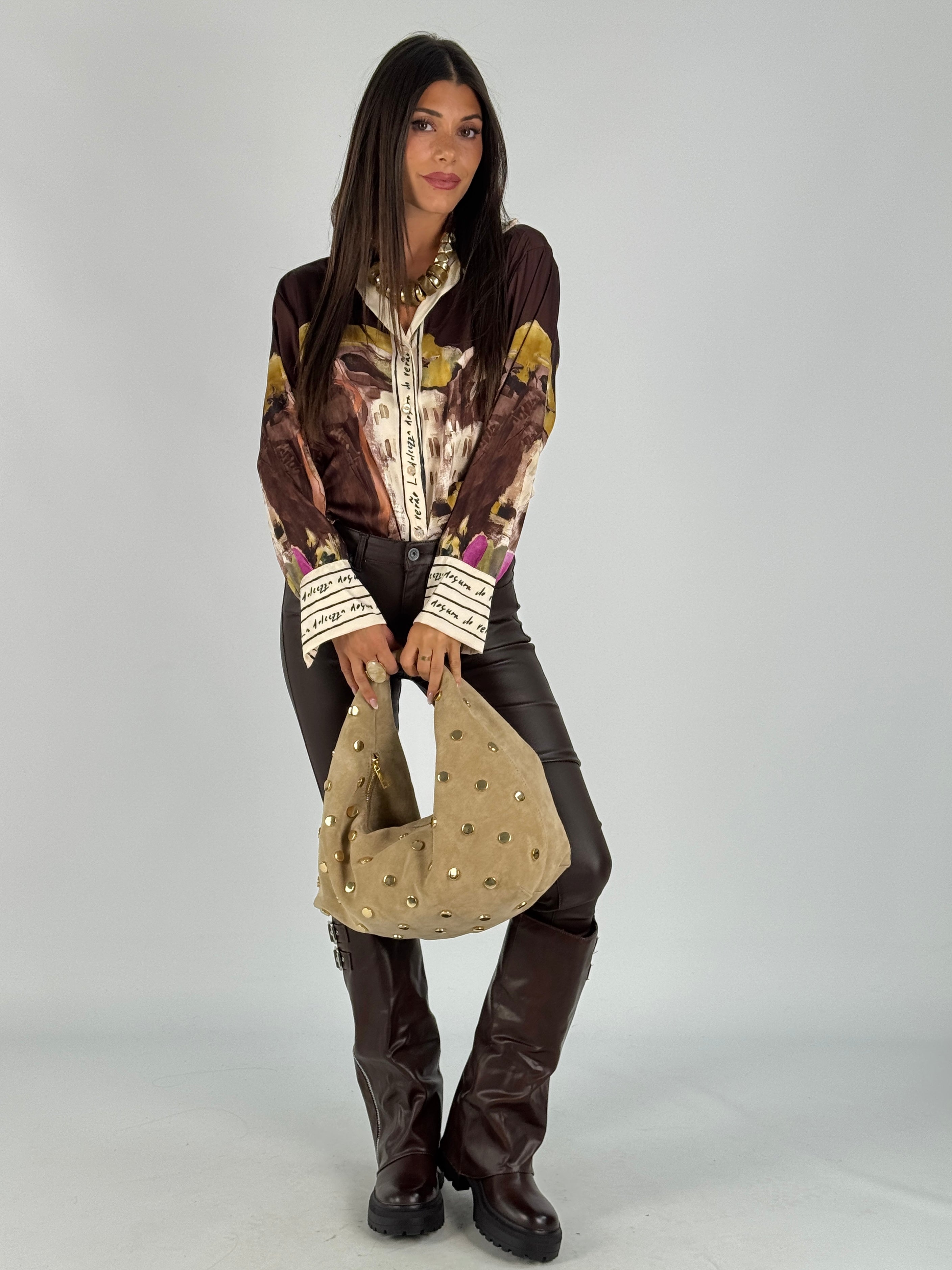 Camicia Siena marrone